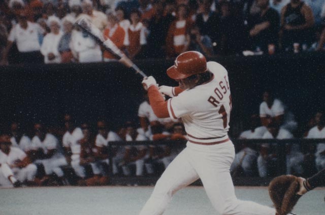 Two Pete Rose Framed 4192 Photos