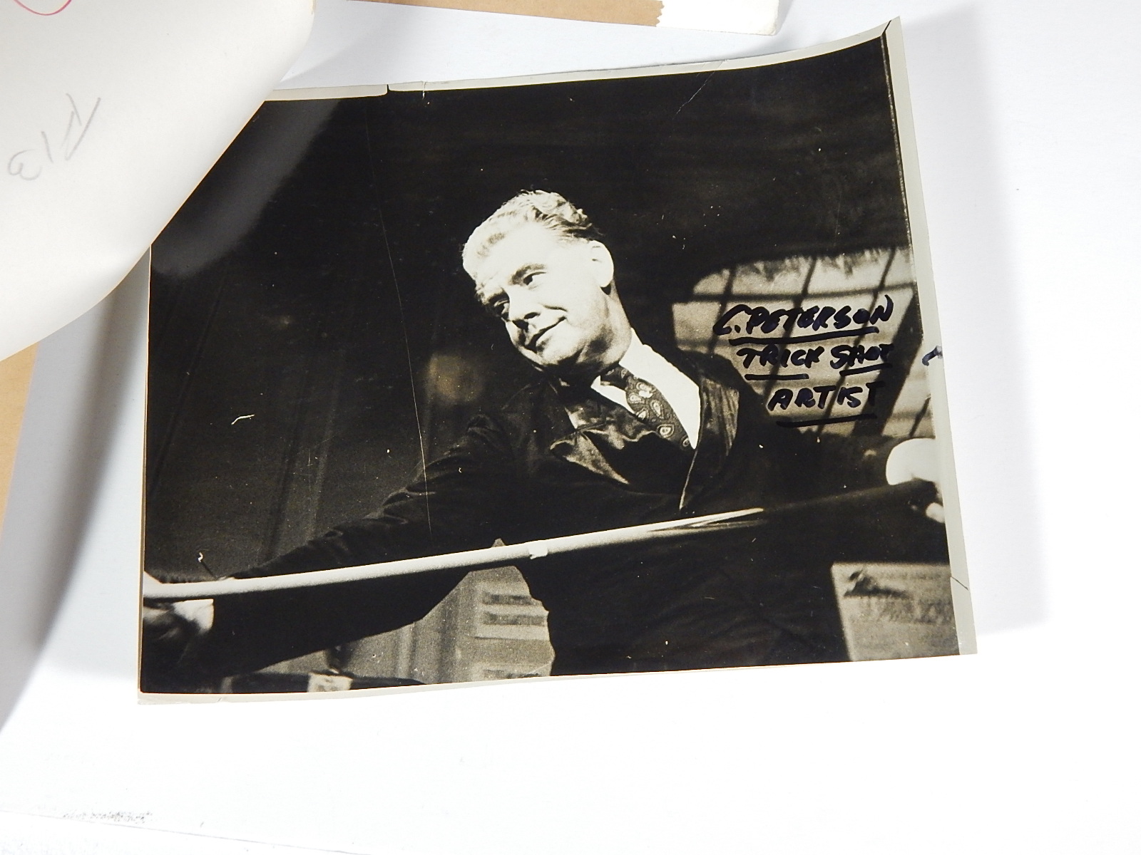 Original Vintage Billiards Greats Photographs