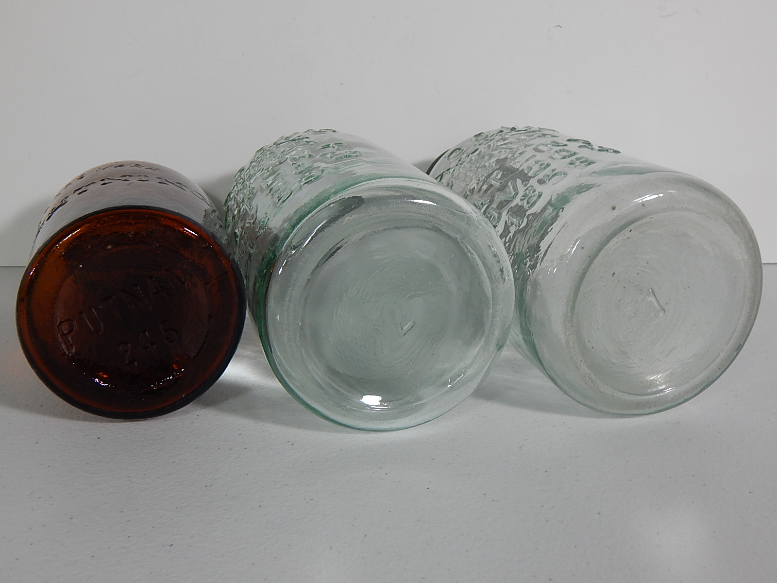 Vintage Glass Canning Jars