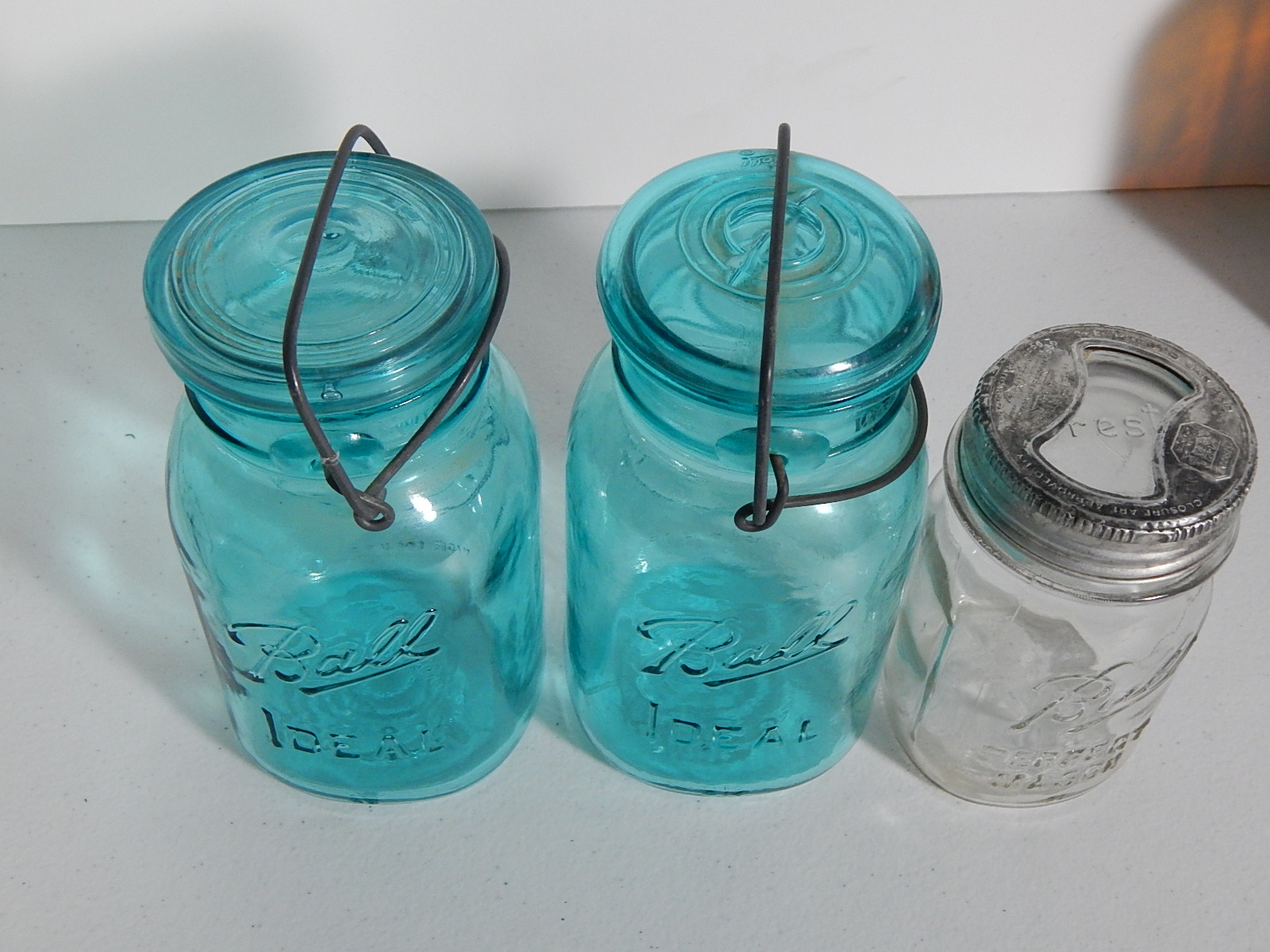 Vintage Glass Canning Jars