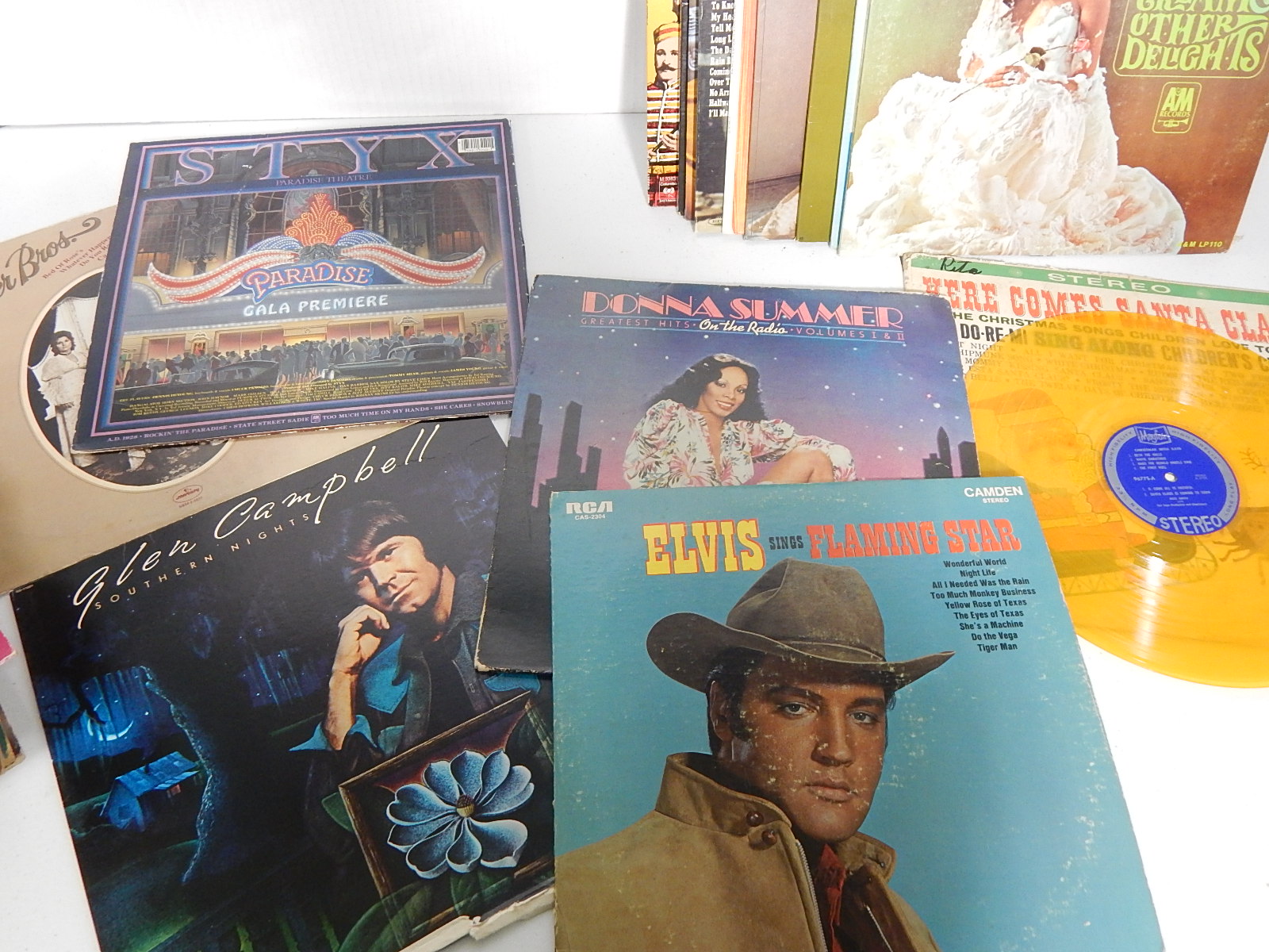 Conan Barbarian Soundtrack, Elvis, Hank Williams and Other LPs
