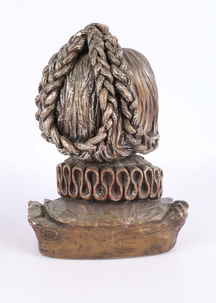 Vintage Chalkware Marwal Busts of Spanish Man and Woman