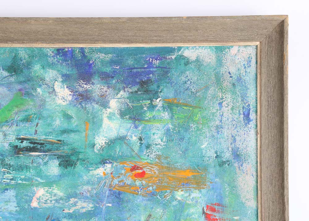 Tom Potenza Abstract Acrylic on Canvas