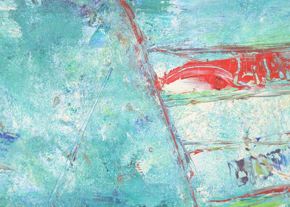 Tom Potenza Abstract Acrylic on Canvas