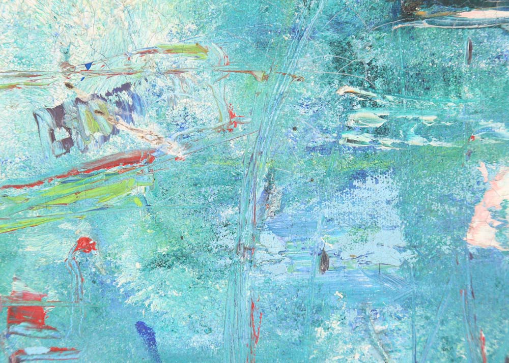 Tom Potenza Abstract Acrylic on Canvas