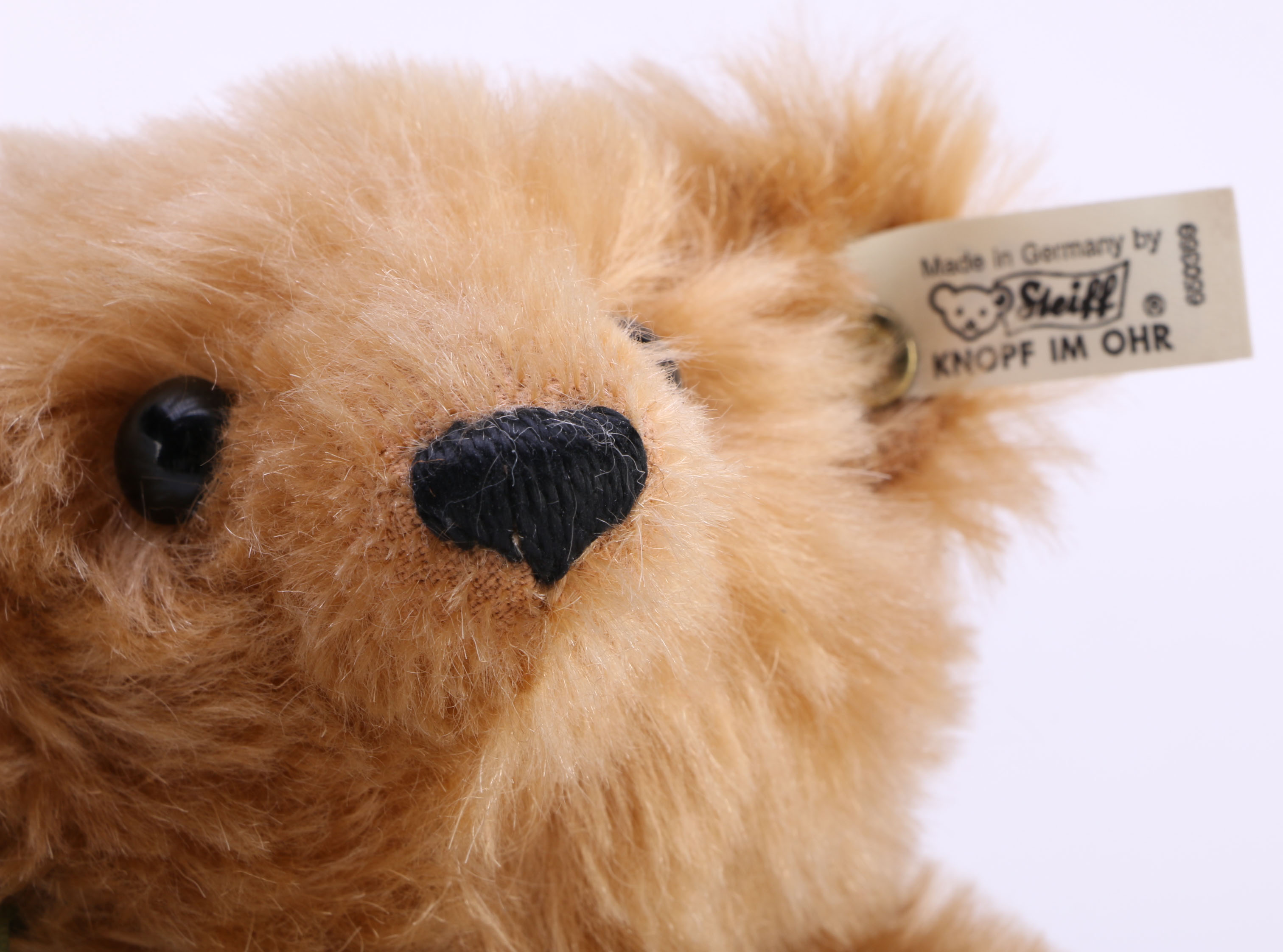 Steiff Limited Edition Harrods Musical Bear with Mini Elephant