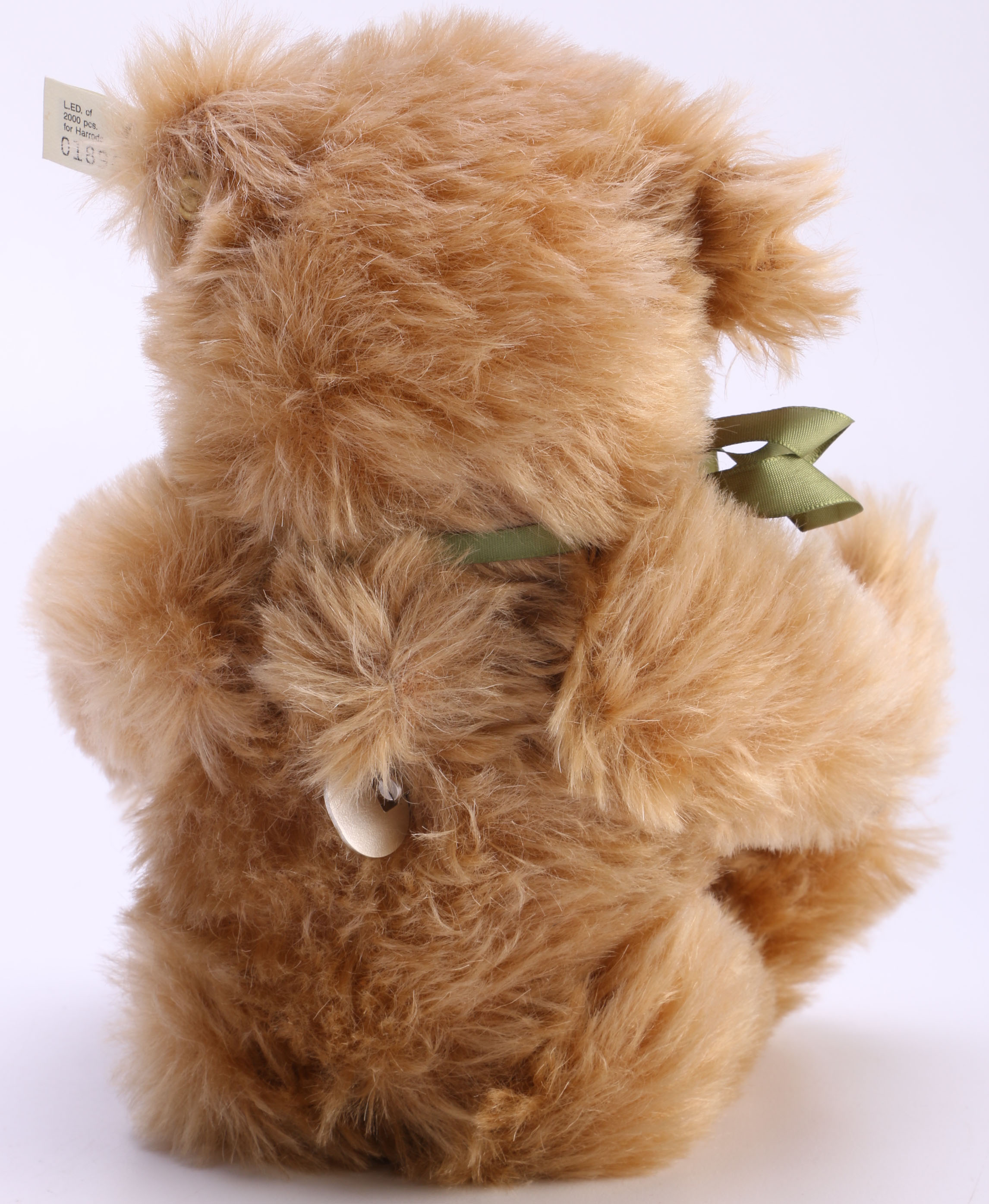 Steiff Limited Edition Harrods Musical Bear with Mini Elephant
