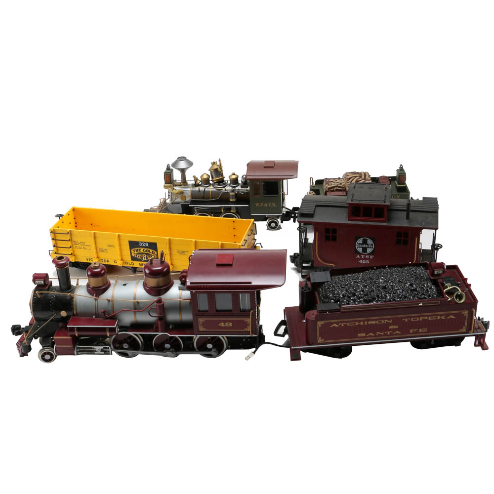 Bachmann Historical Locomotives and Train Cars