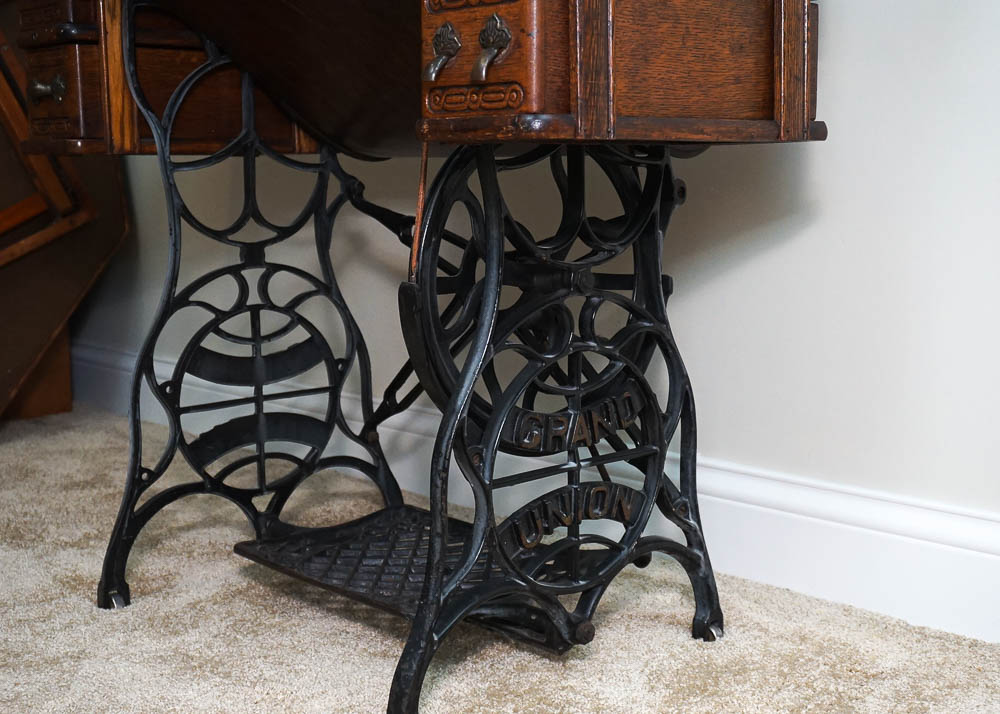 Antique Grand Union Treadle Sewing Machine