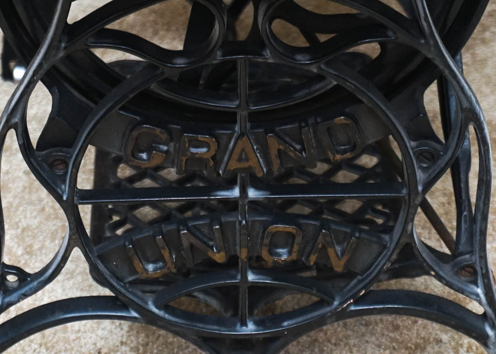 Antique Grand Union Treadle Sewing Machine