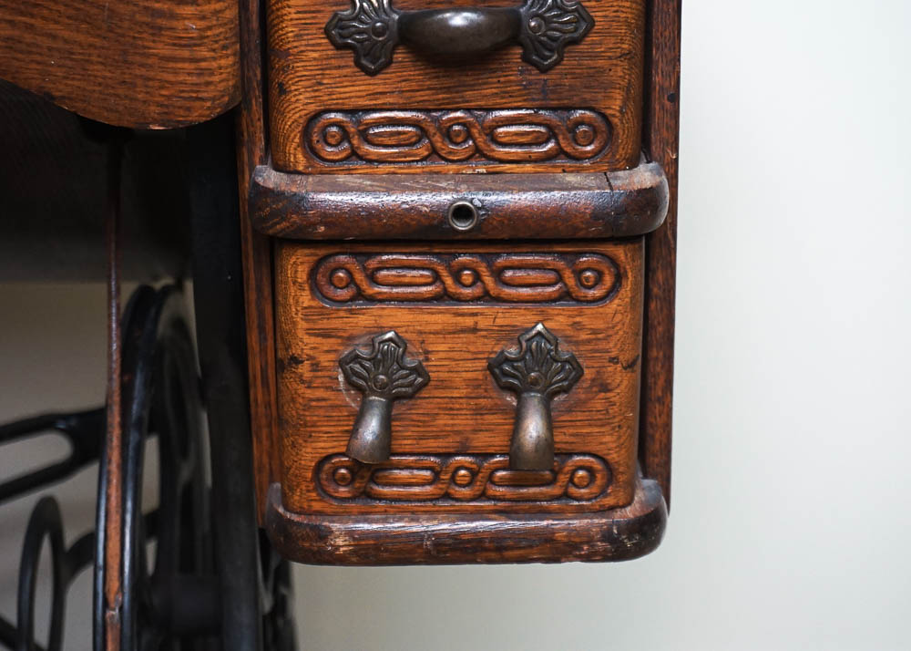 Antique Grand Union Treadle Sewing Machine