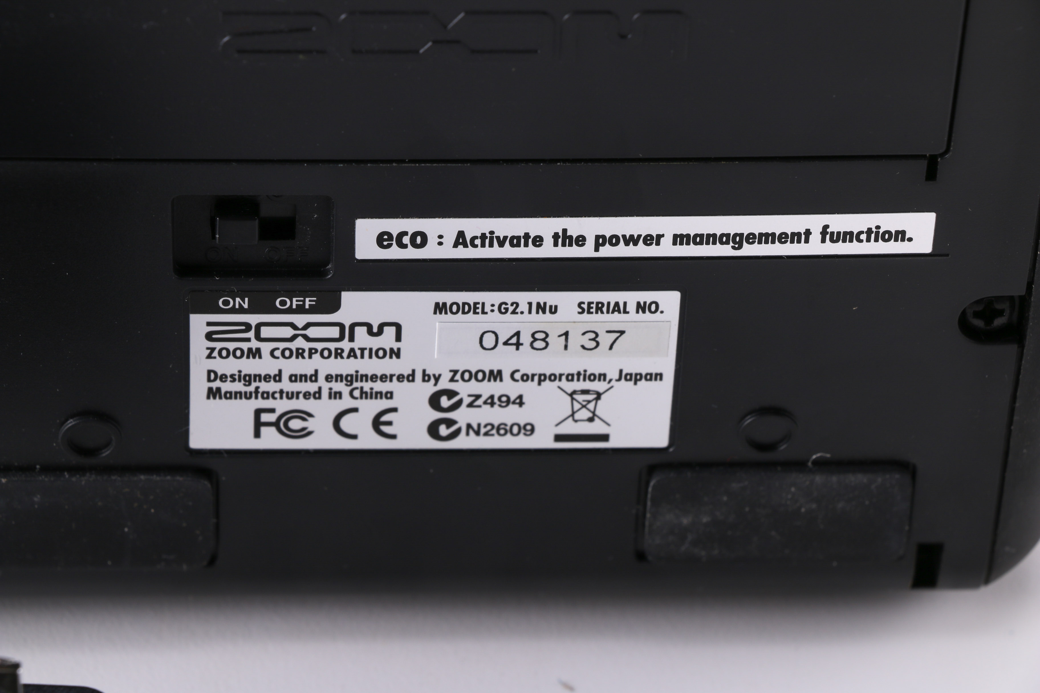 Zoom G2.1 Nu Guitar Effects and USB Audio I/F Pedal