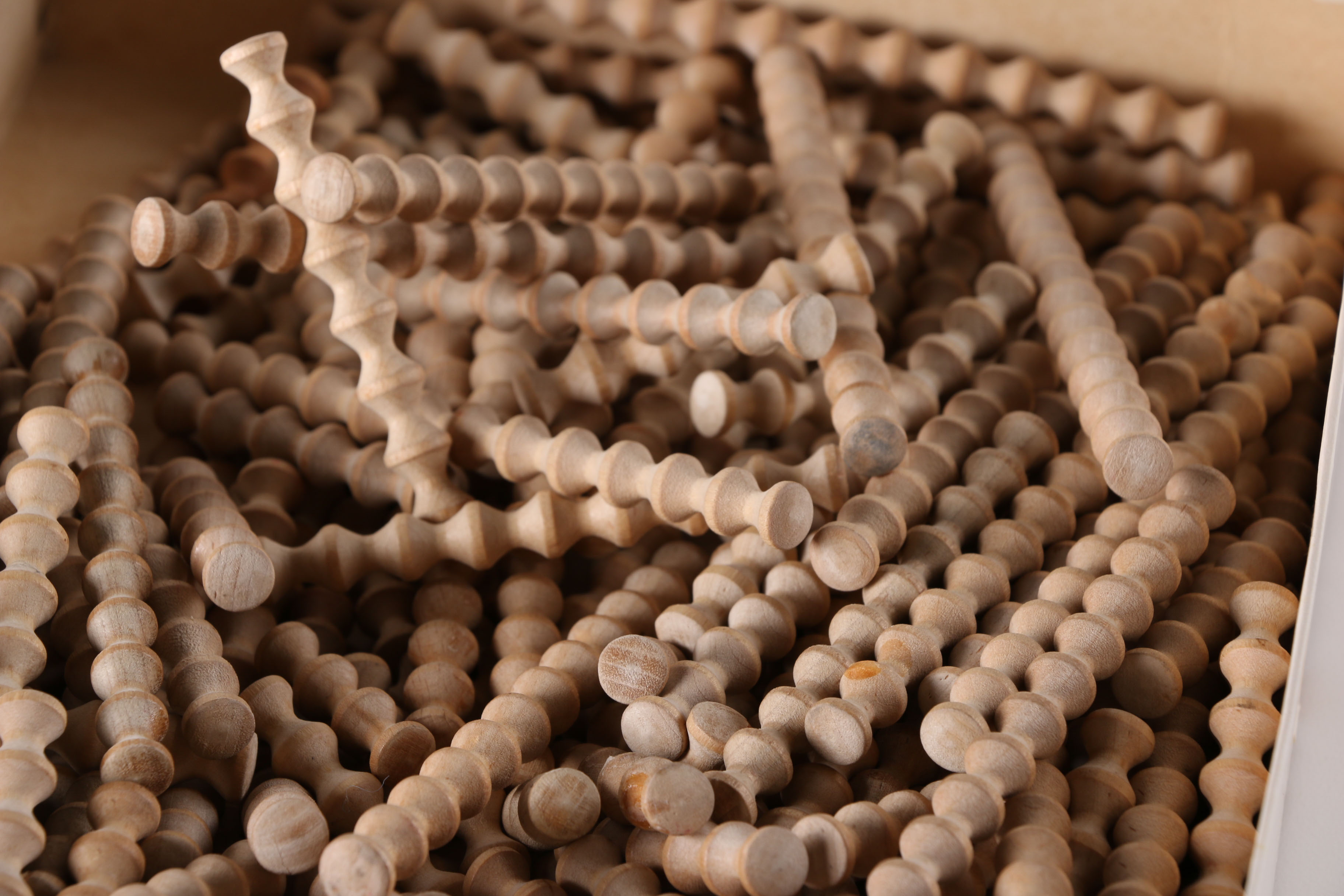 Vintage Wood and Plastic Building Blocks