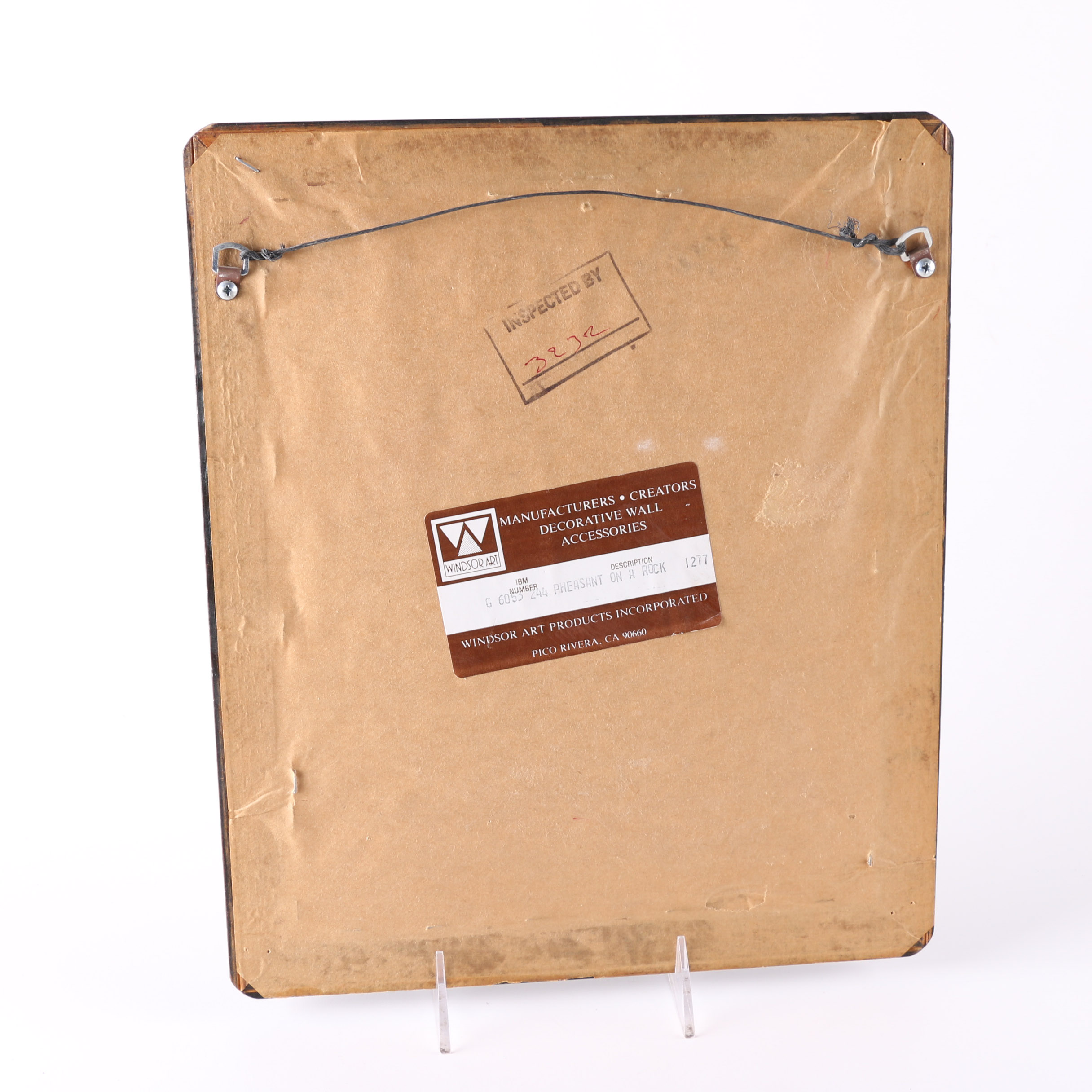 Group of Vintage Offset Lithographs of Birds and a Mixed Media Piece