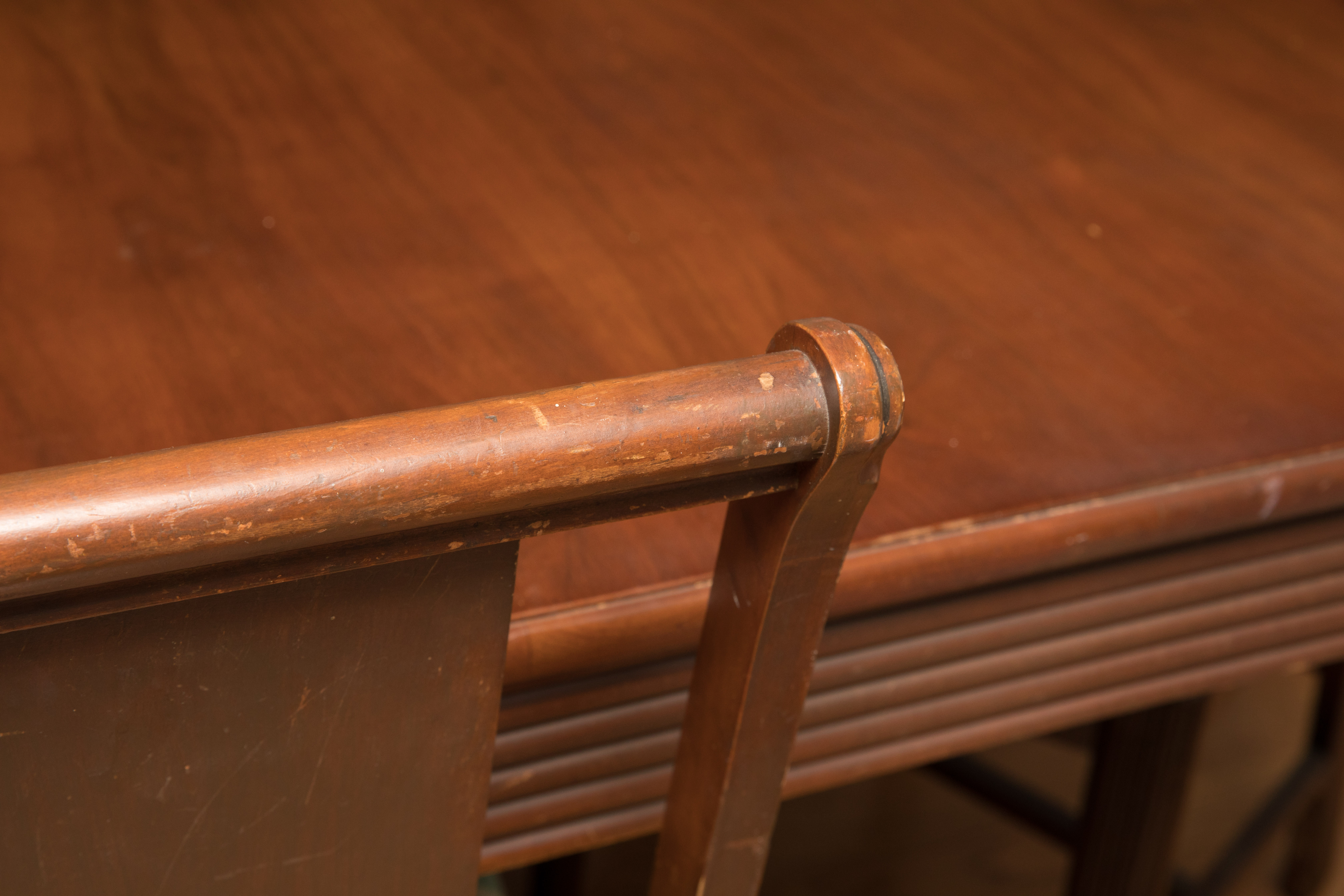 Vintage Hooker-Bassett Furniture Dining Table and Chair Set