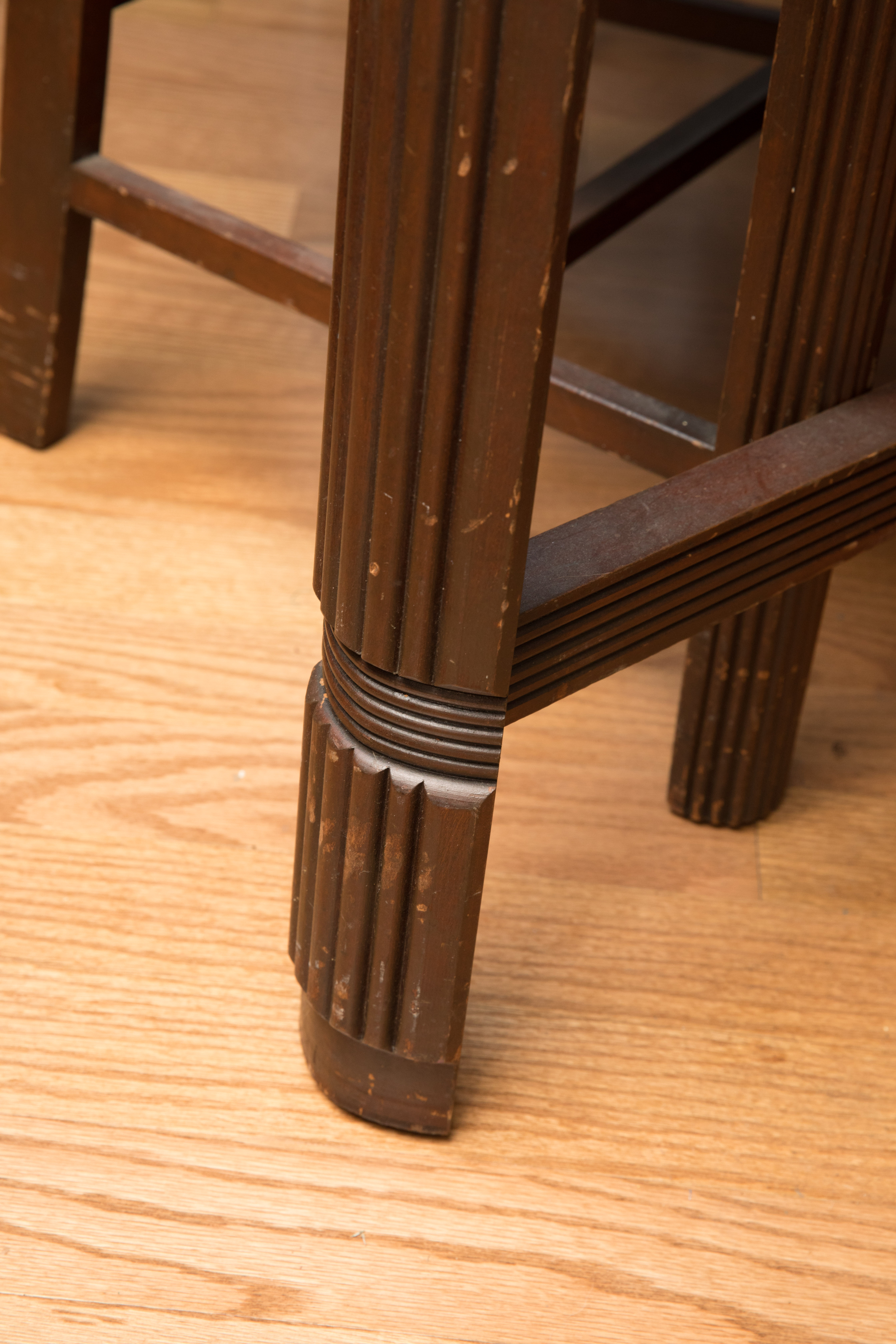 Vintage Hooker-Bassett Furniture Dining Table and Chair Set