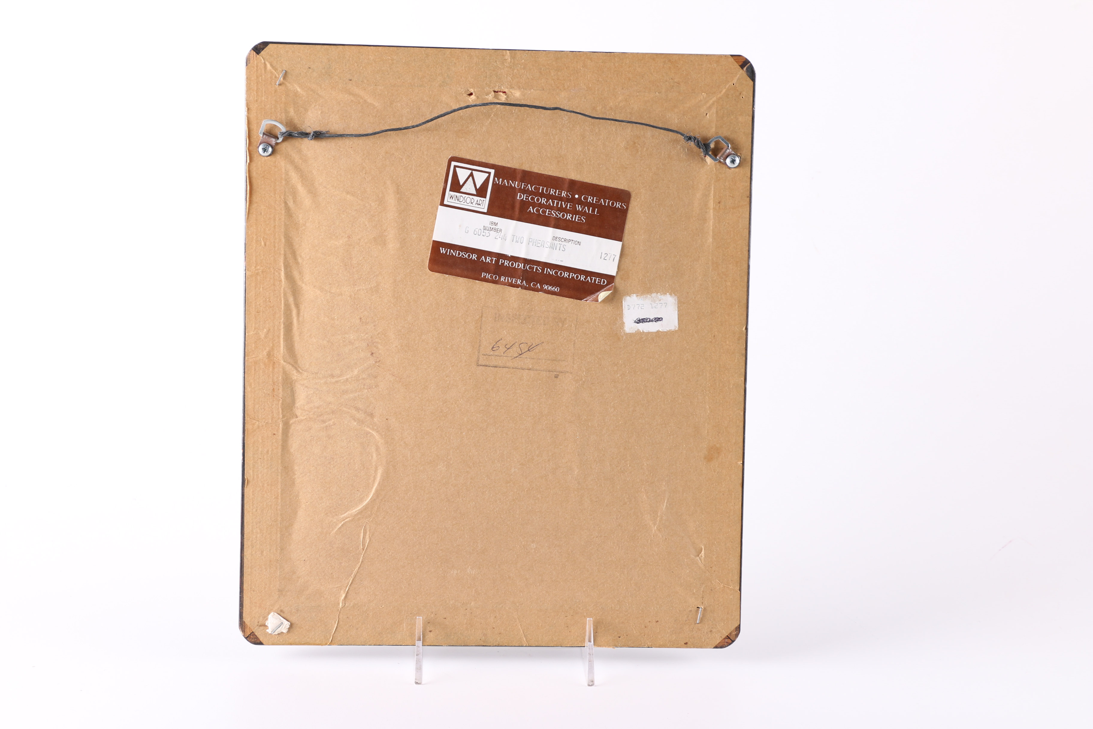 Group of Vintage Offset Lithographs of Birds and a Mixed Media Piece