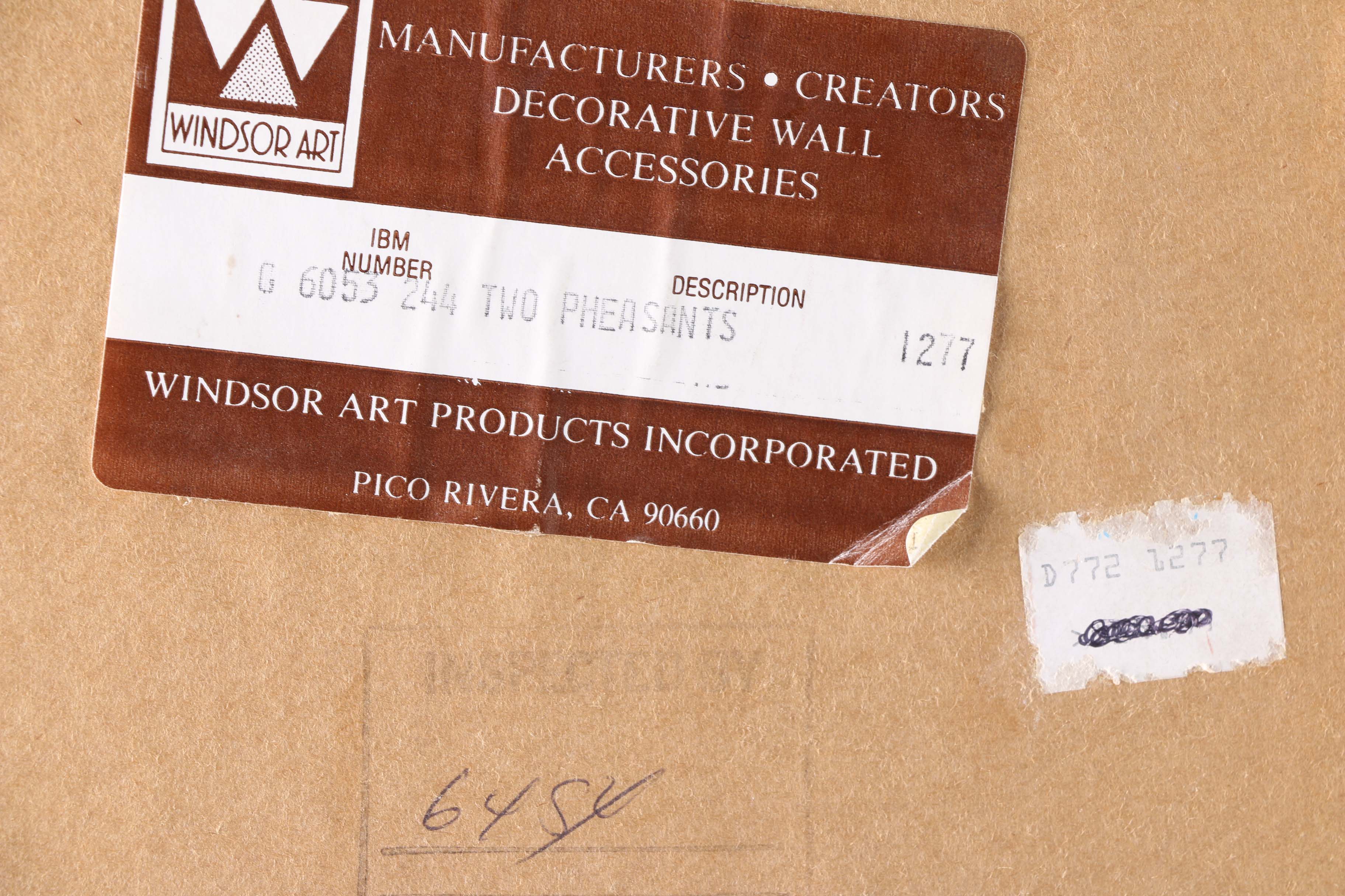 Group of Vintage Offset Lithographs of Birds and a Mixed Media Piece