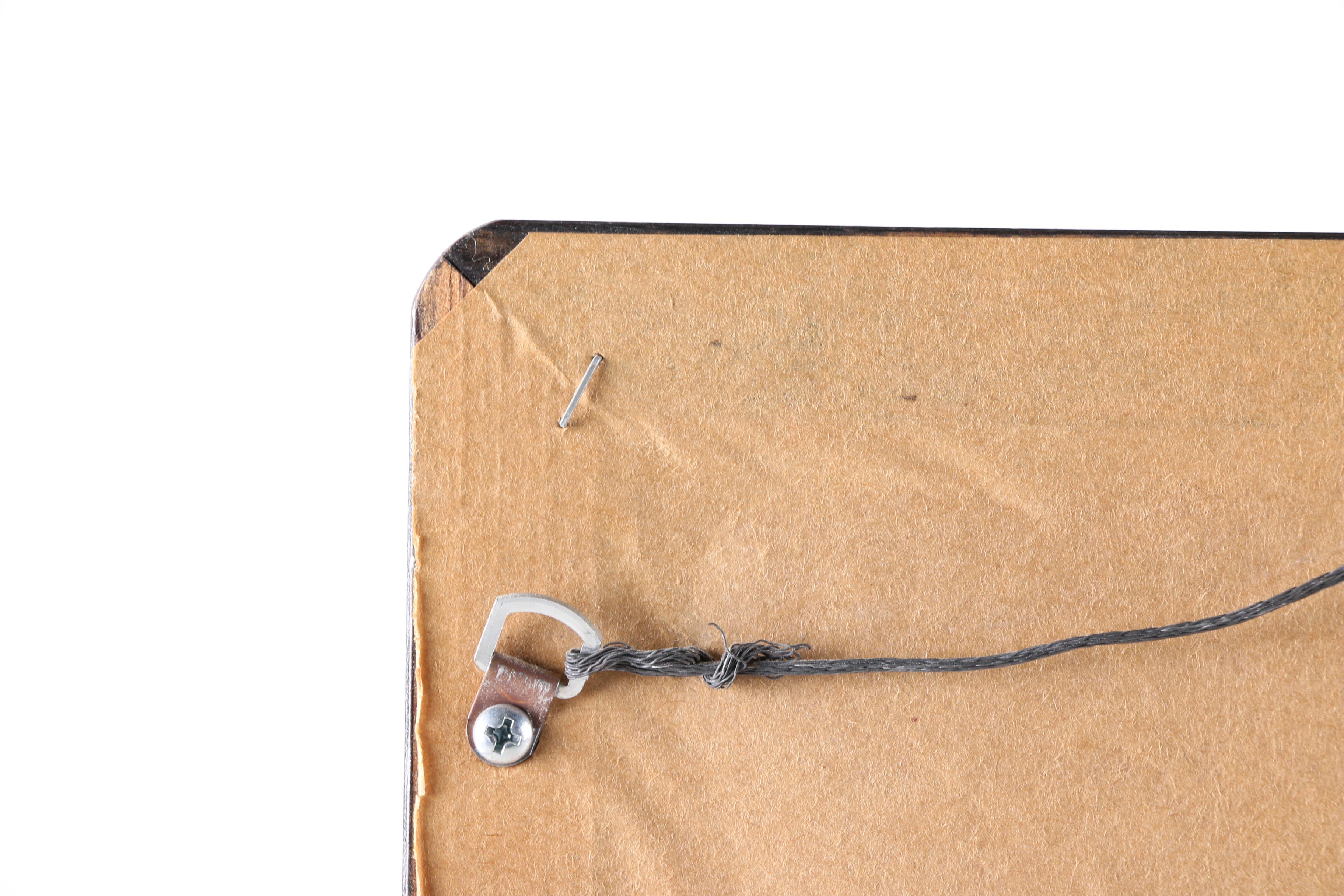 Group of Vintage Offset Lithographs of Birds and a Mixed Media Piece