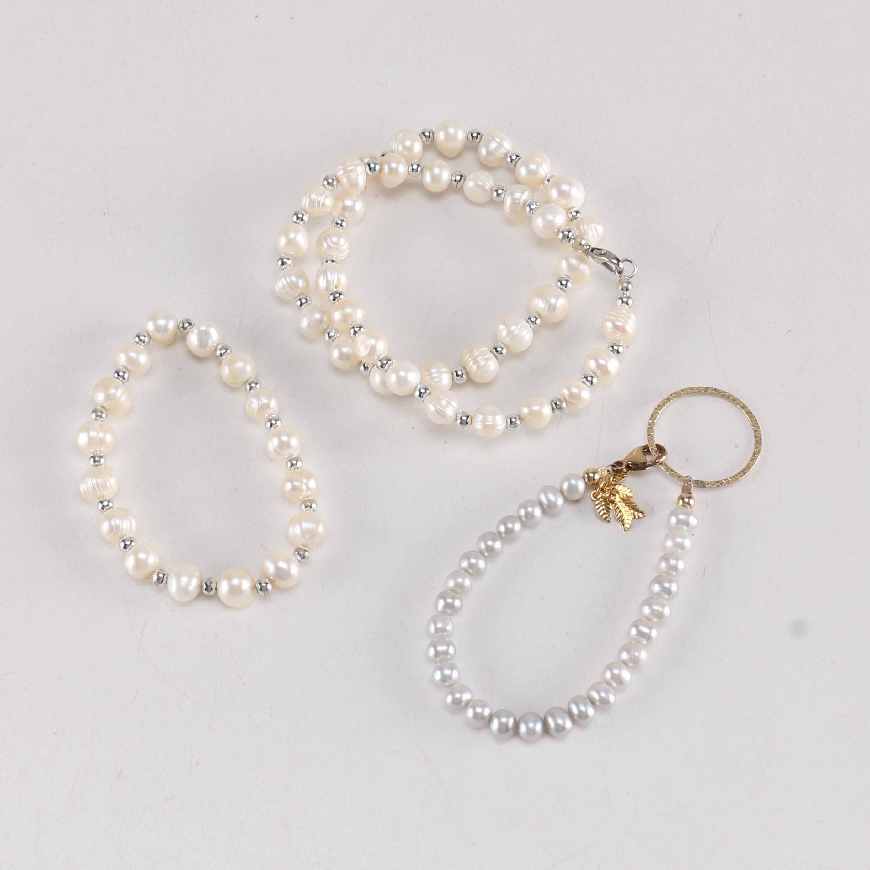 Collection of Faux Pearl Jewelry