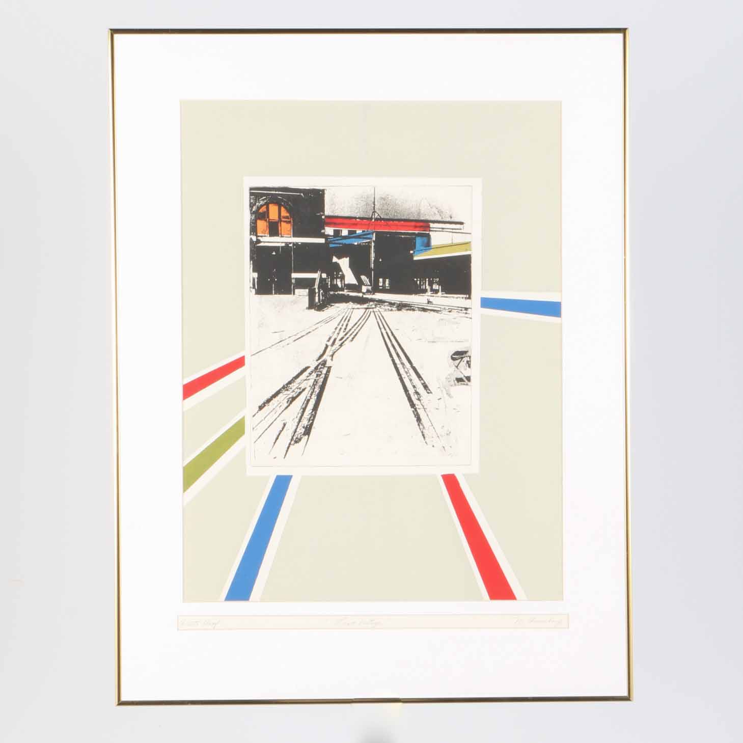 M. Feinberg Artist's Proof Serigraph "Last Vestige"