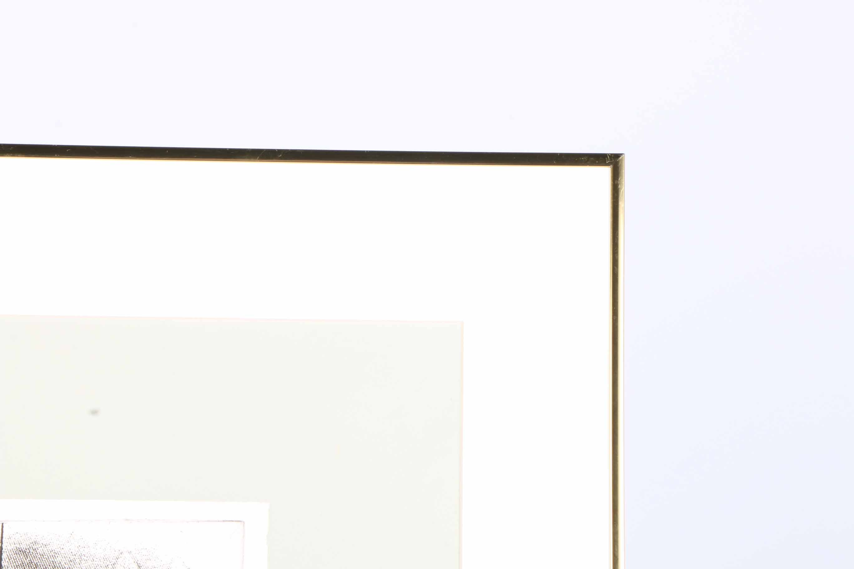 M. Feinberg Artist's Proof Serigraph "Last Vestige"