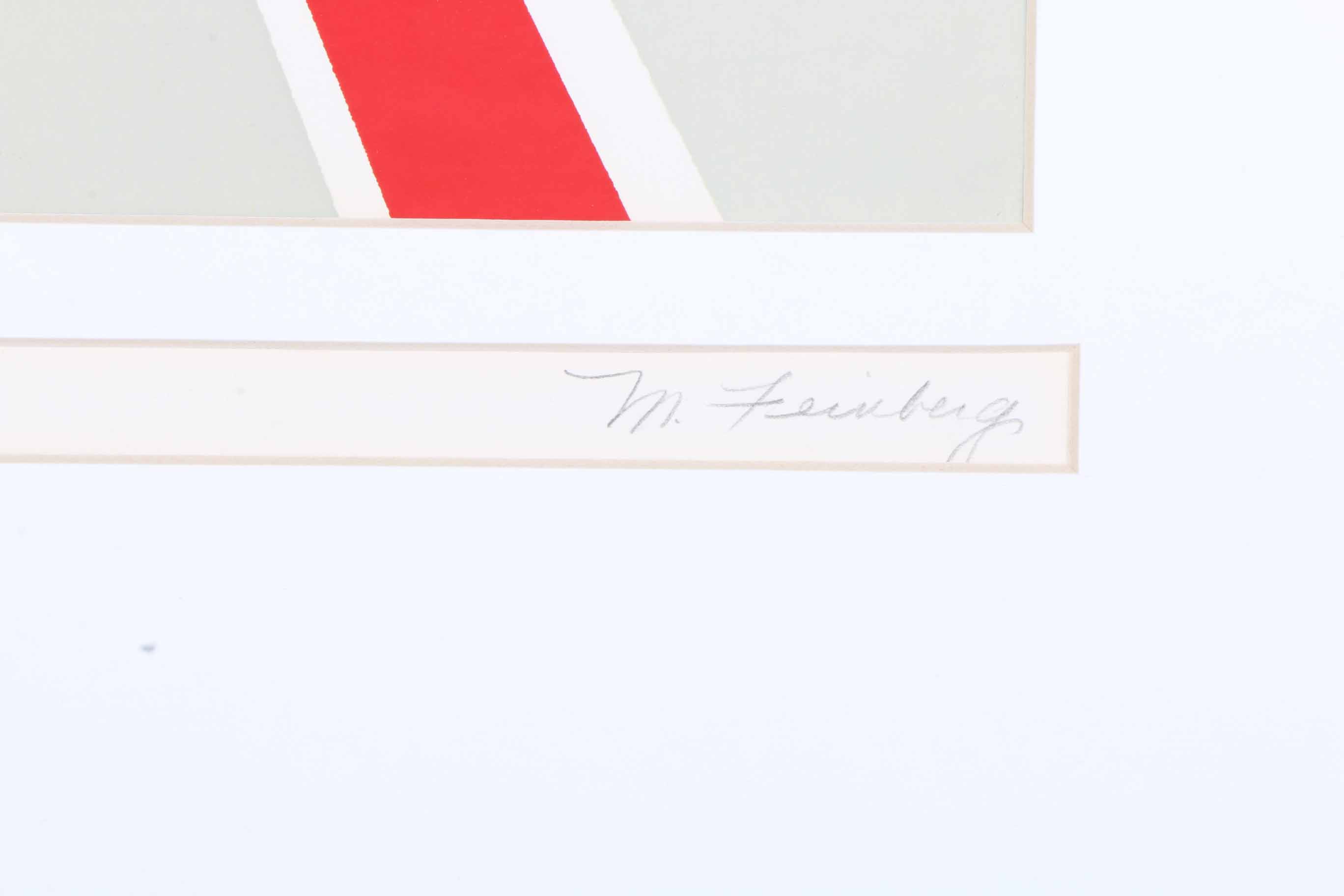 M. Feinberg Artist's Proof Serigraph "Last Vestige"