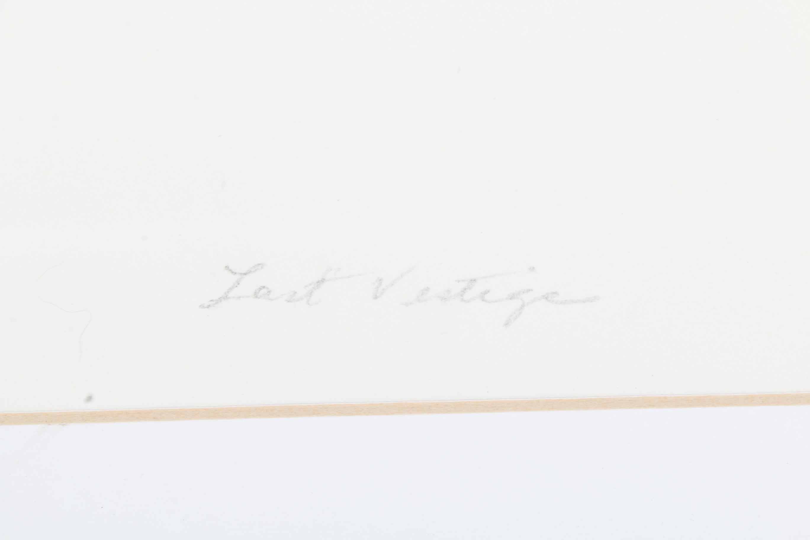 Limited Edition M. Feinberg Serigraph "Last Vestige"