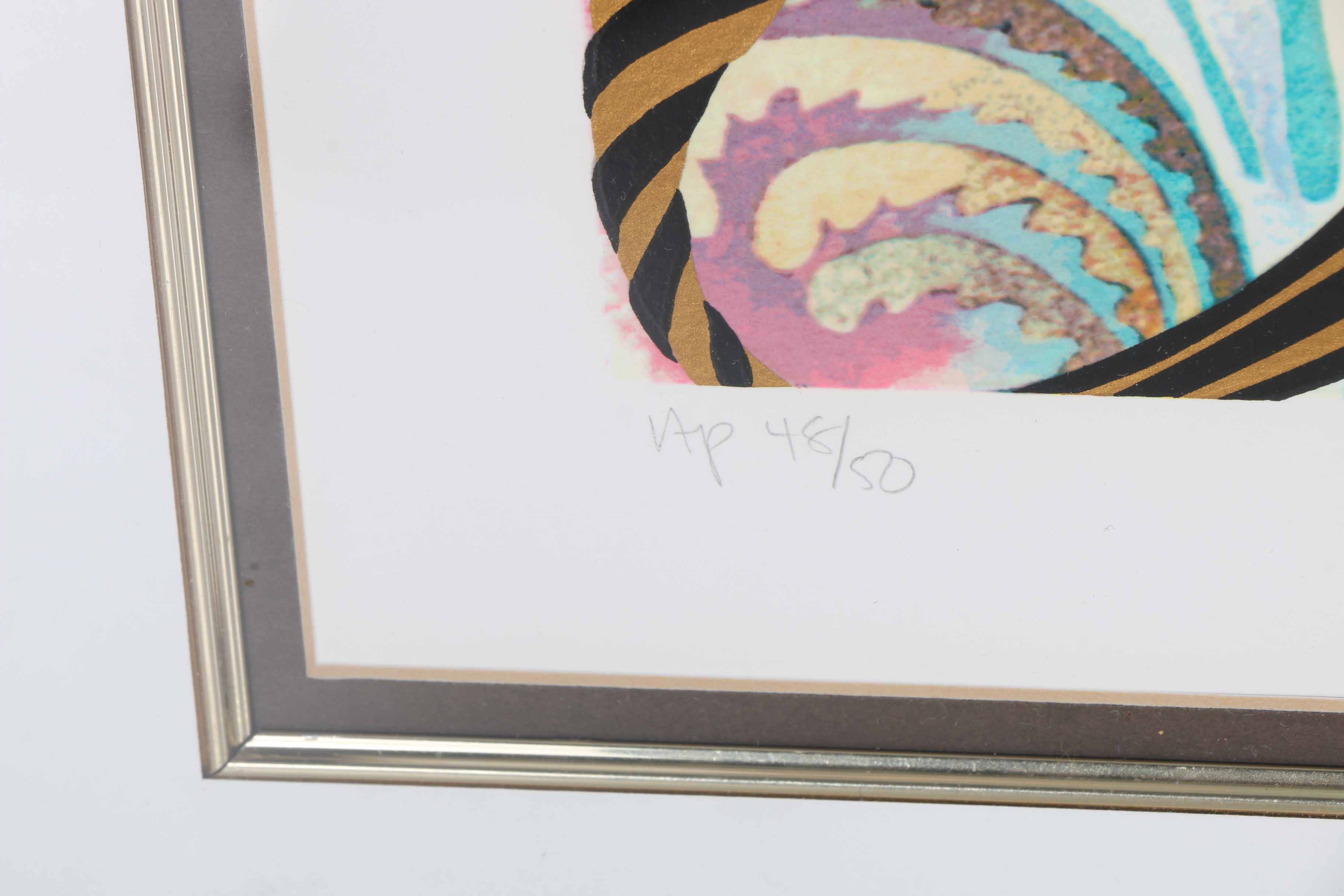 Jean-Francois Bos Limited Edition Artist's Proof Serigraph