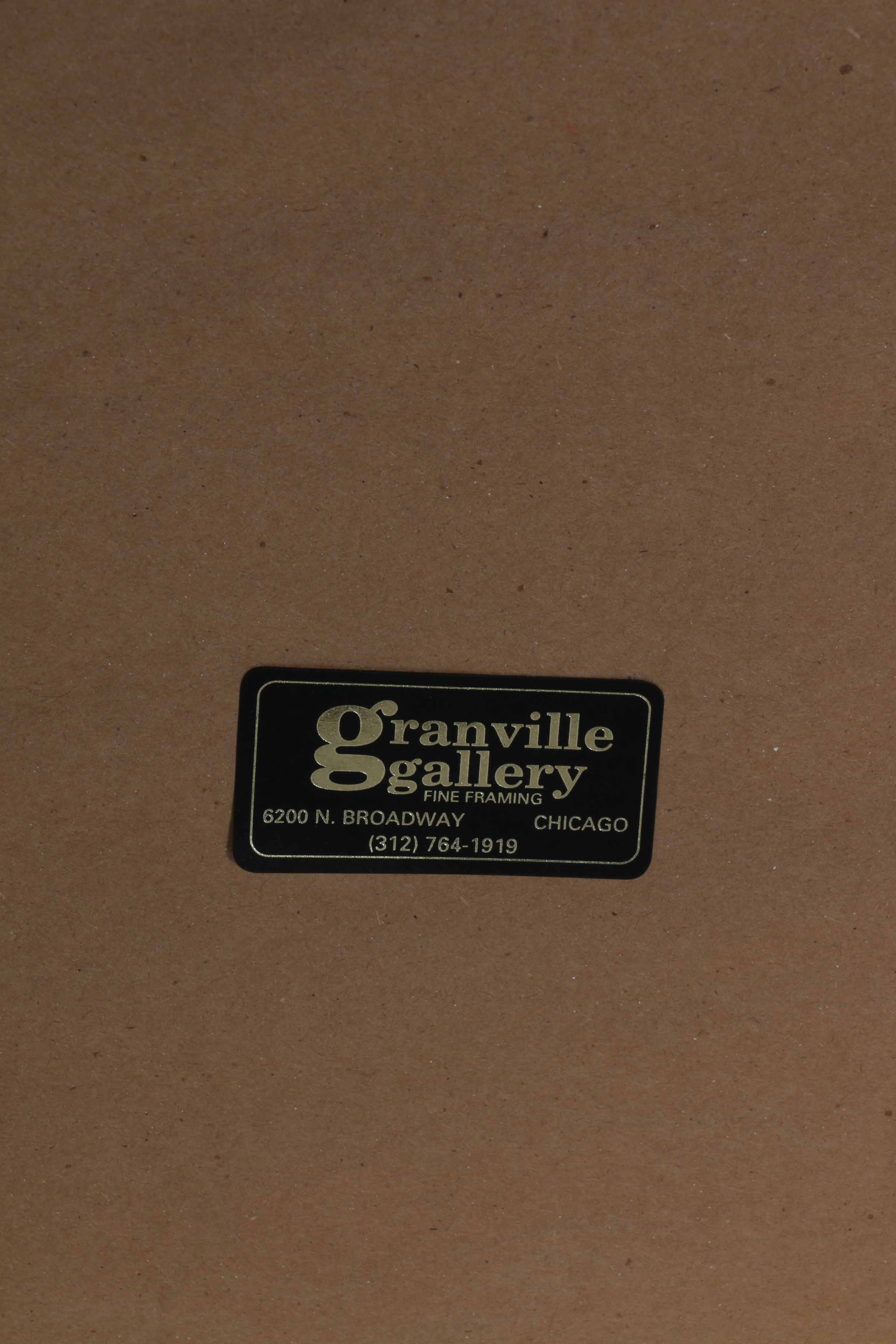 Jean-Francois Bos Limited Edition Artist's Proof Serigraph