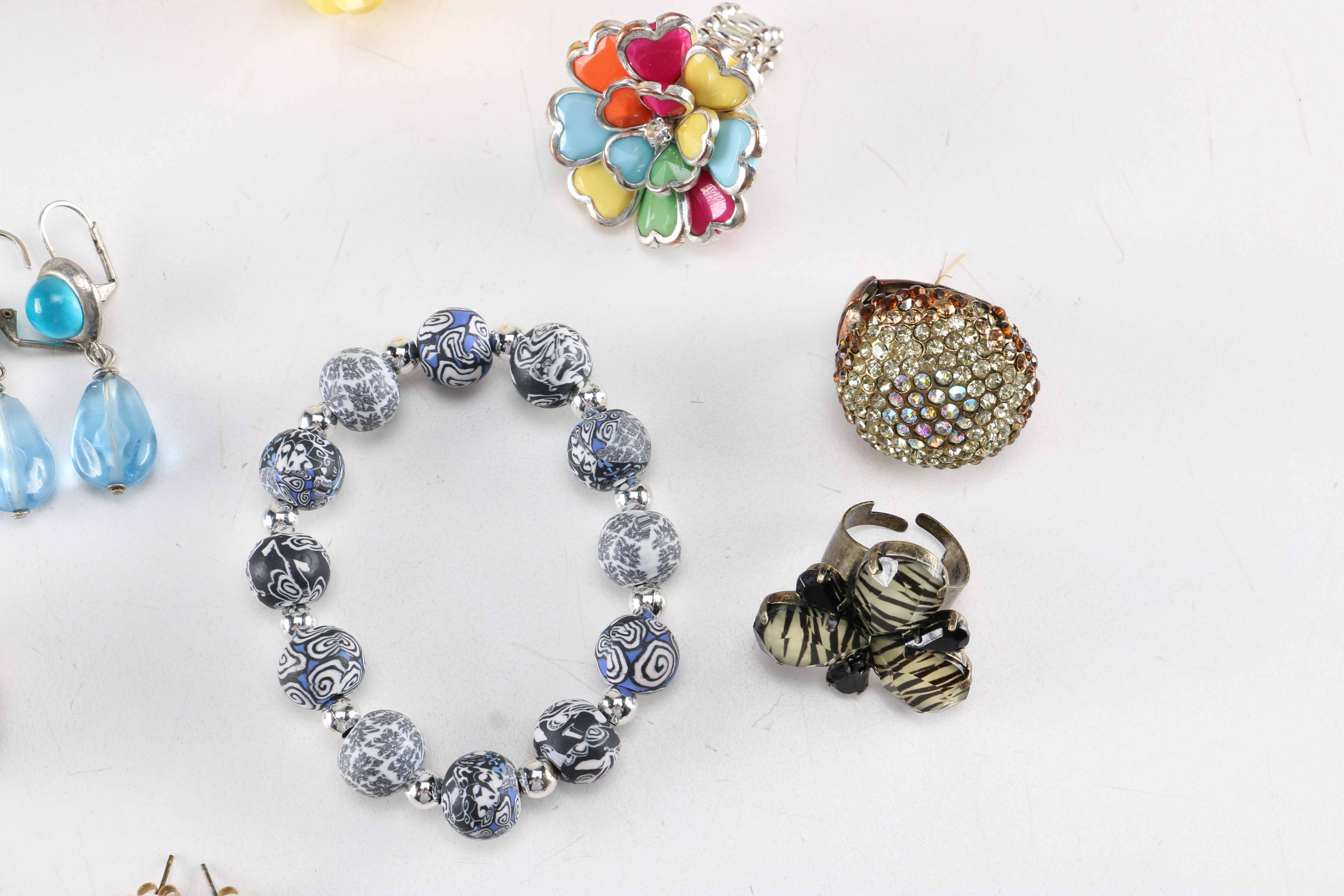 Beaded and Rhinestone Costume Jewelry