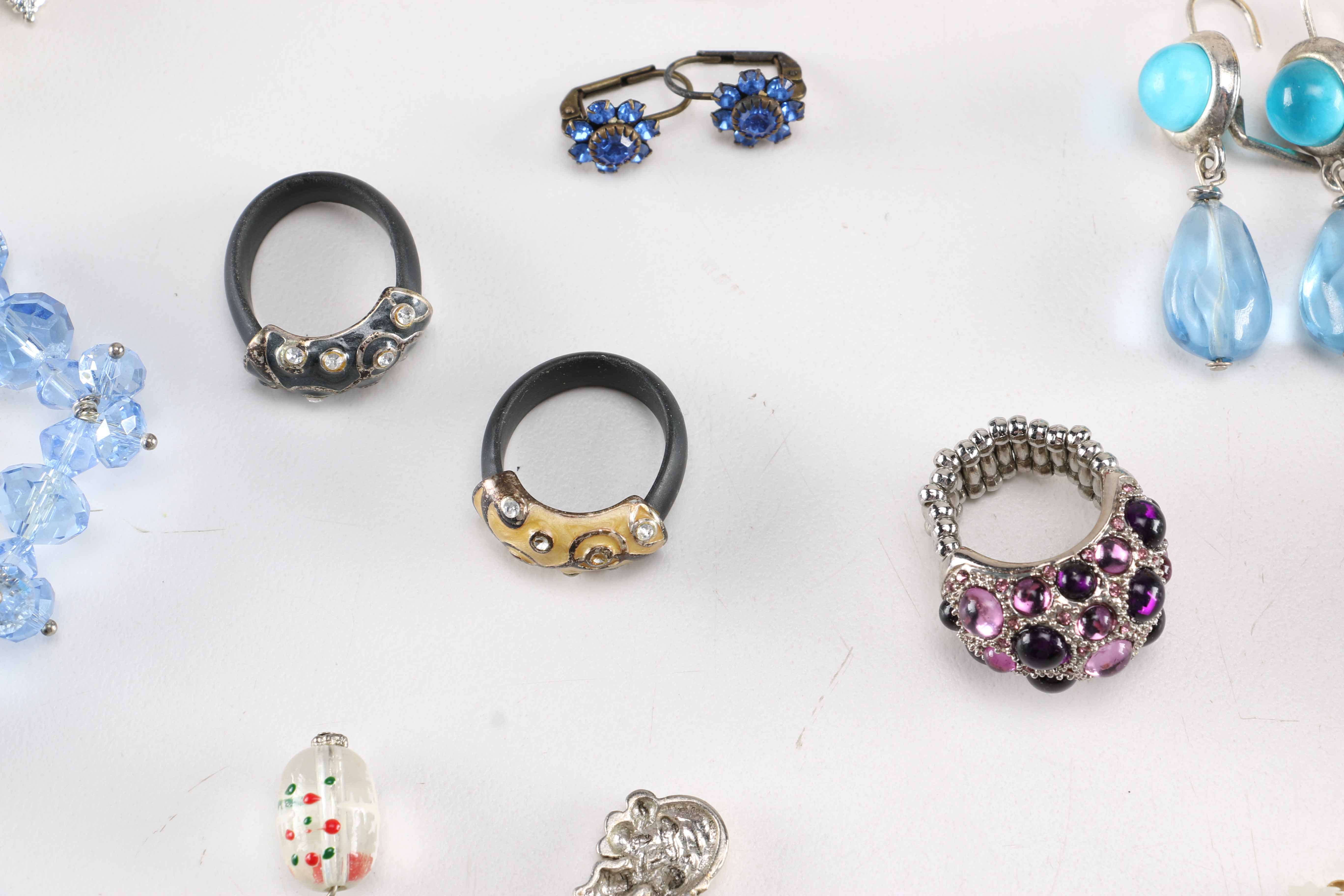 Beaded and Rhinestone Costume Jewelry