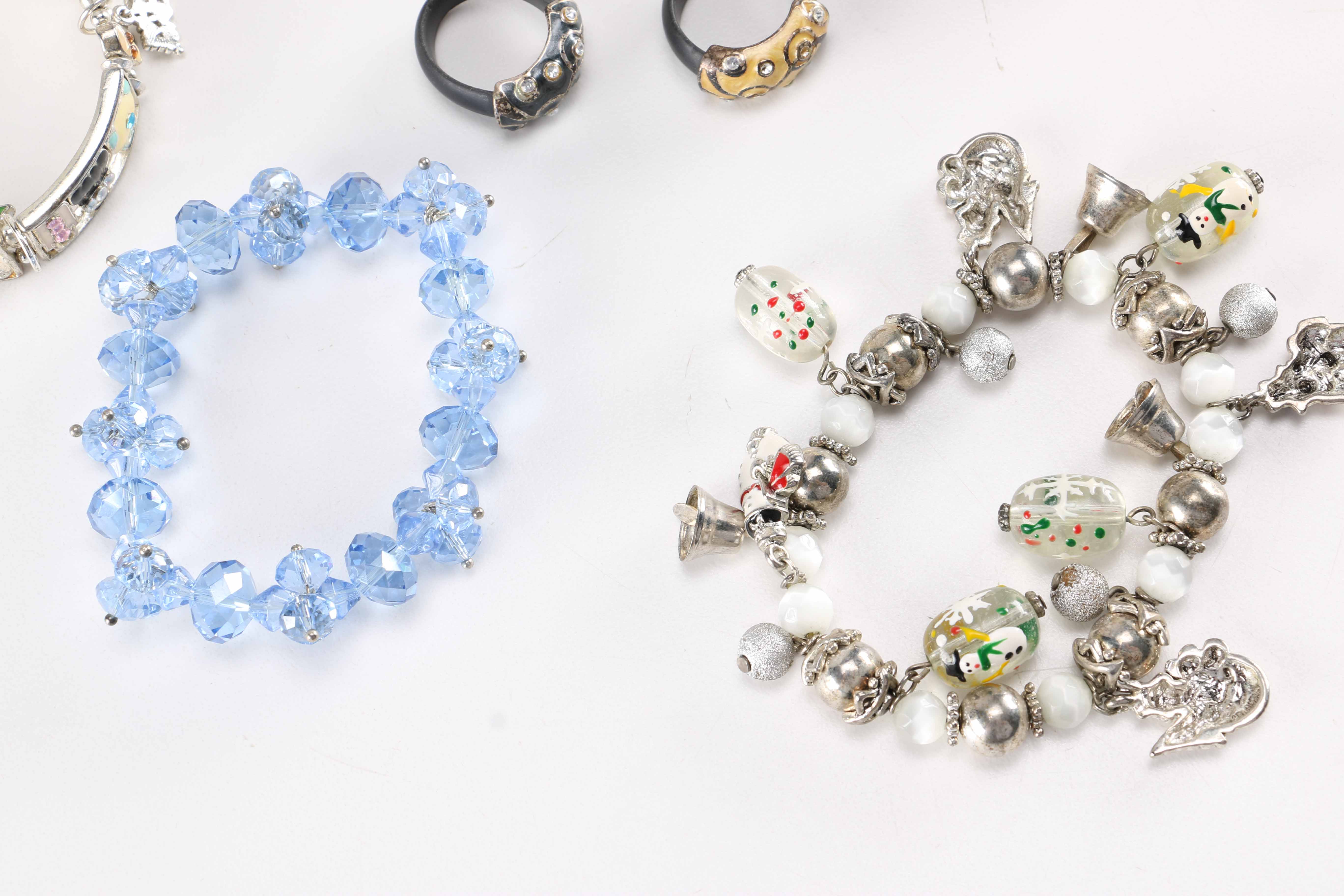 Beaded and Rhinestone Costume Jewelry