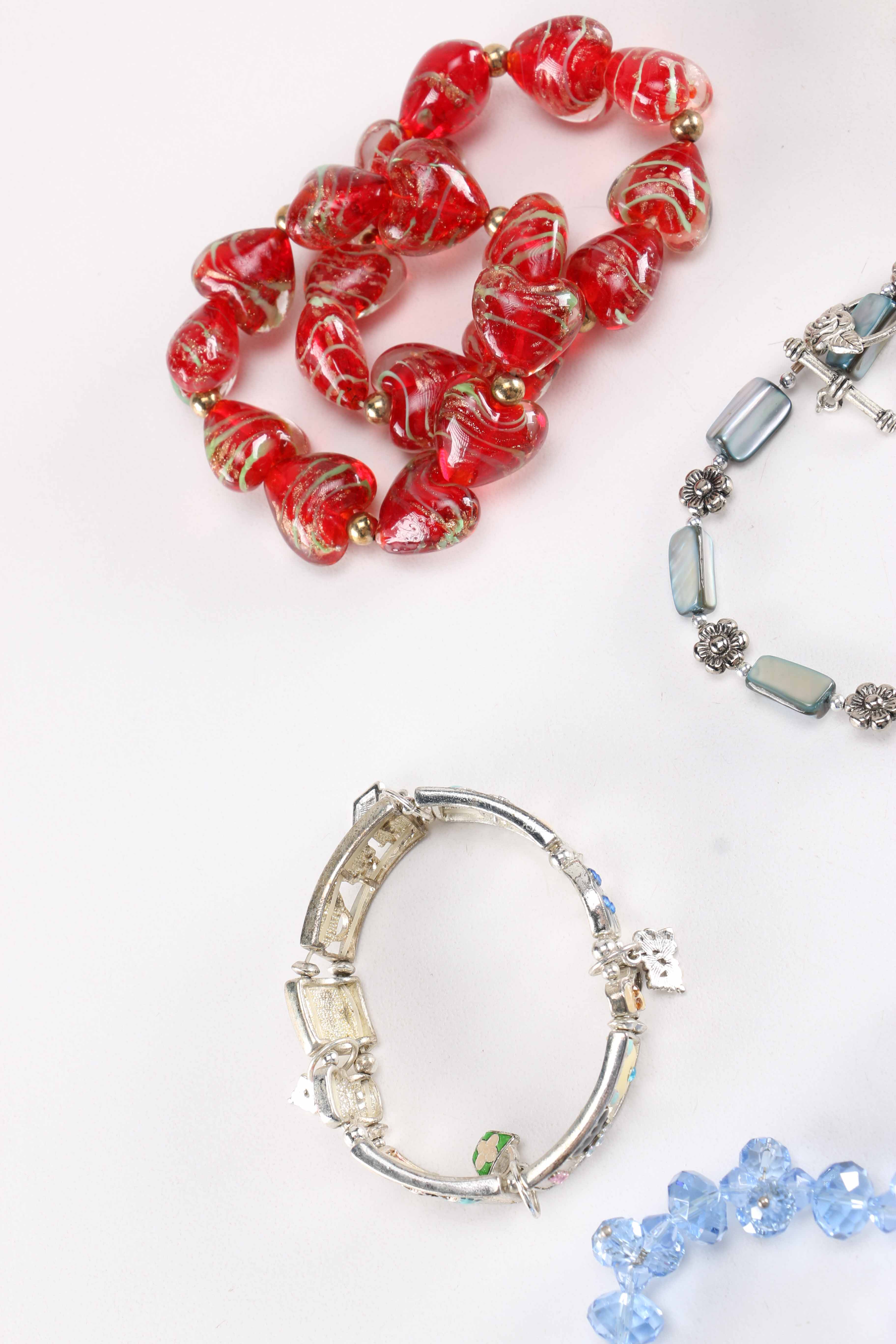 Beaded and Rhinestone Costume Jewelry