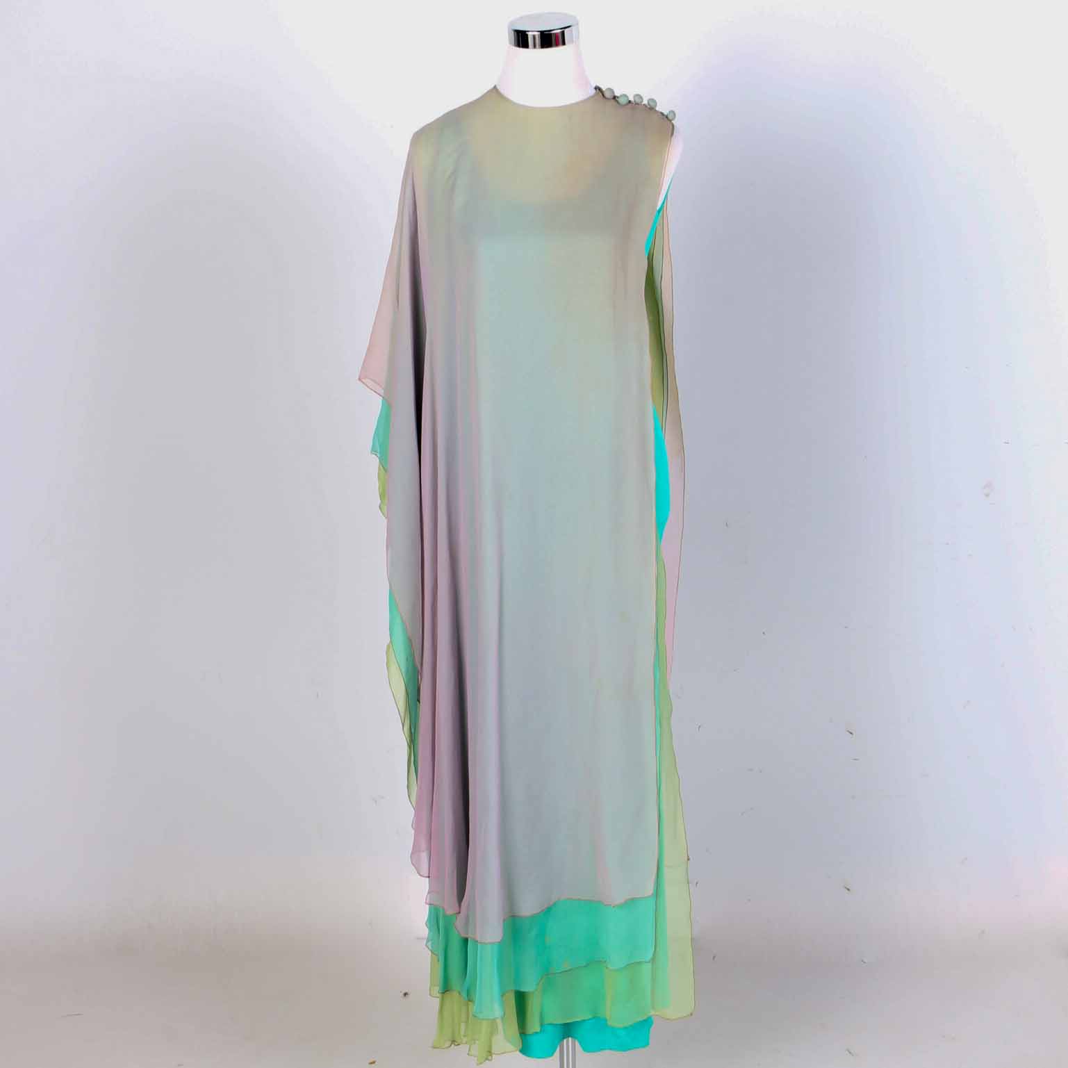 Ray Aghayan and Bob Mackie Vintage Evening Dress