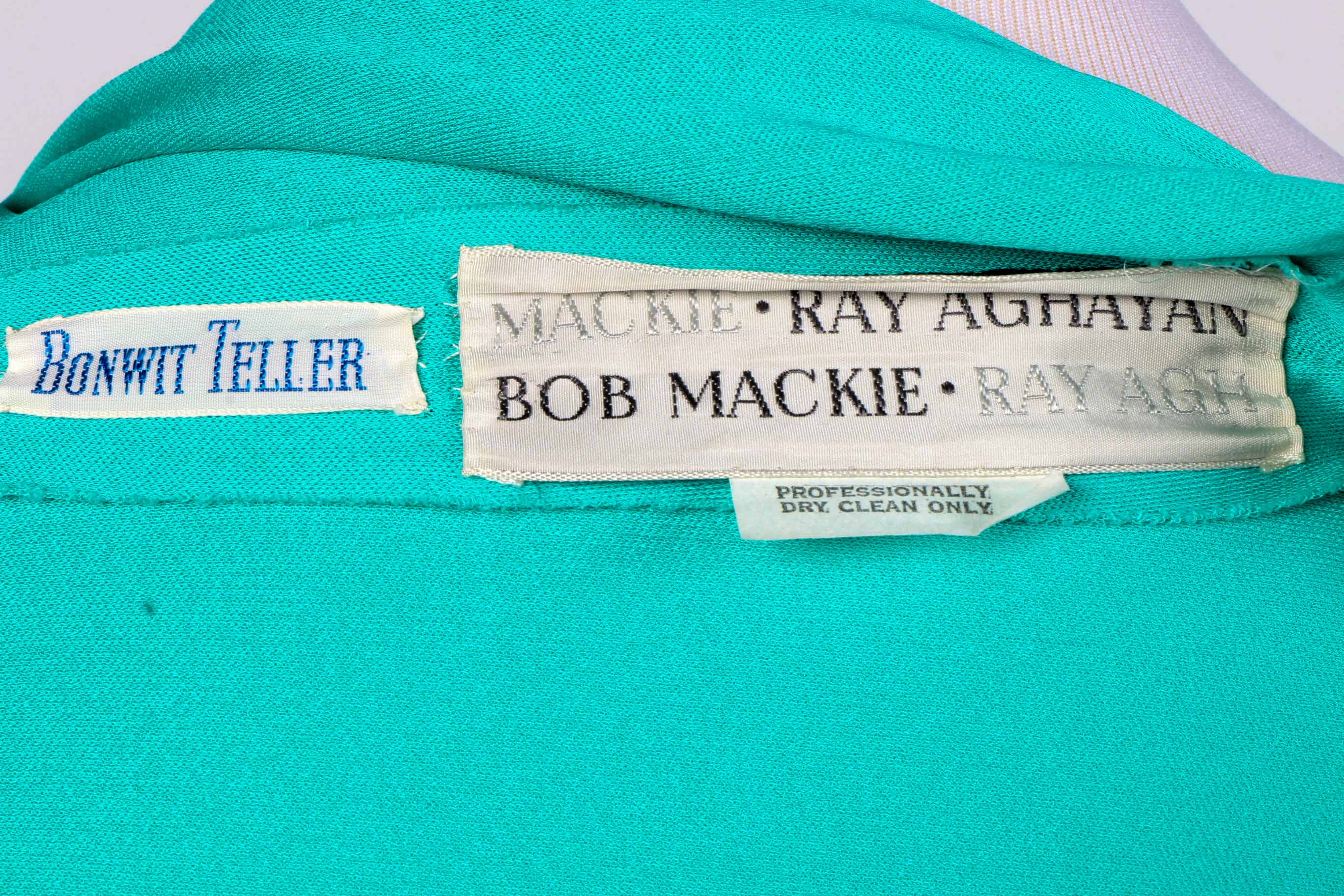 Ray Aghayan and Bob Mackie Vintage Evening Dress