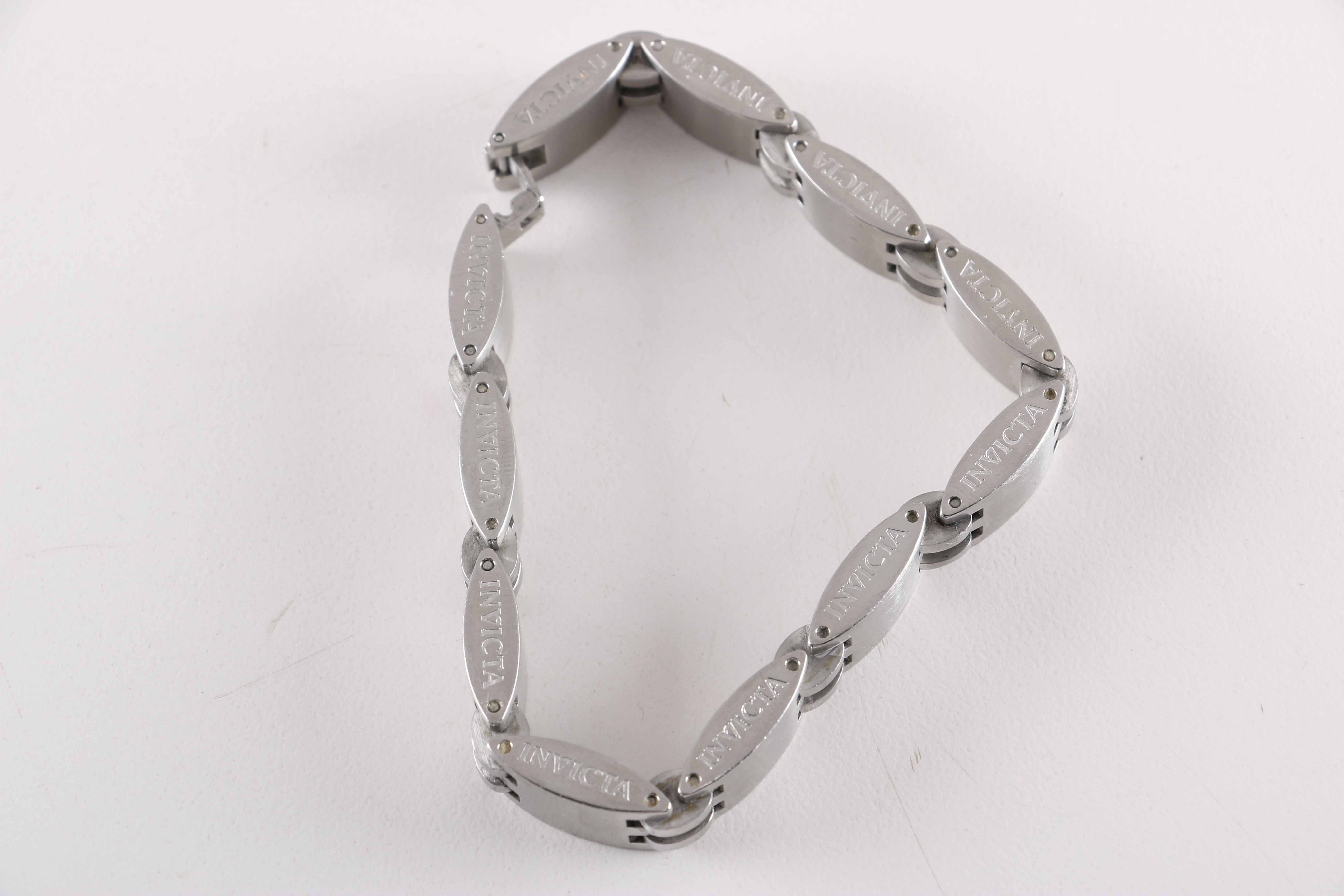 Group of Mens Silver Tone Jewelry
