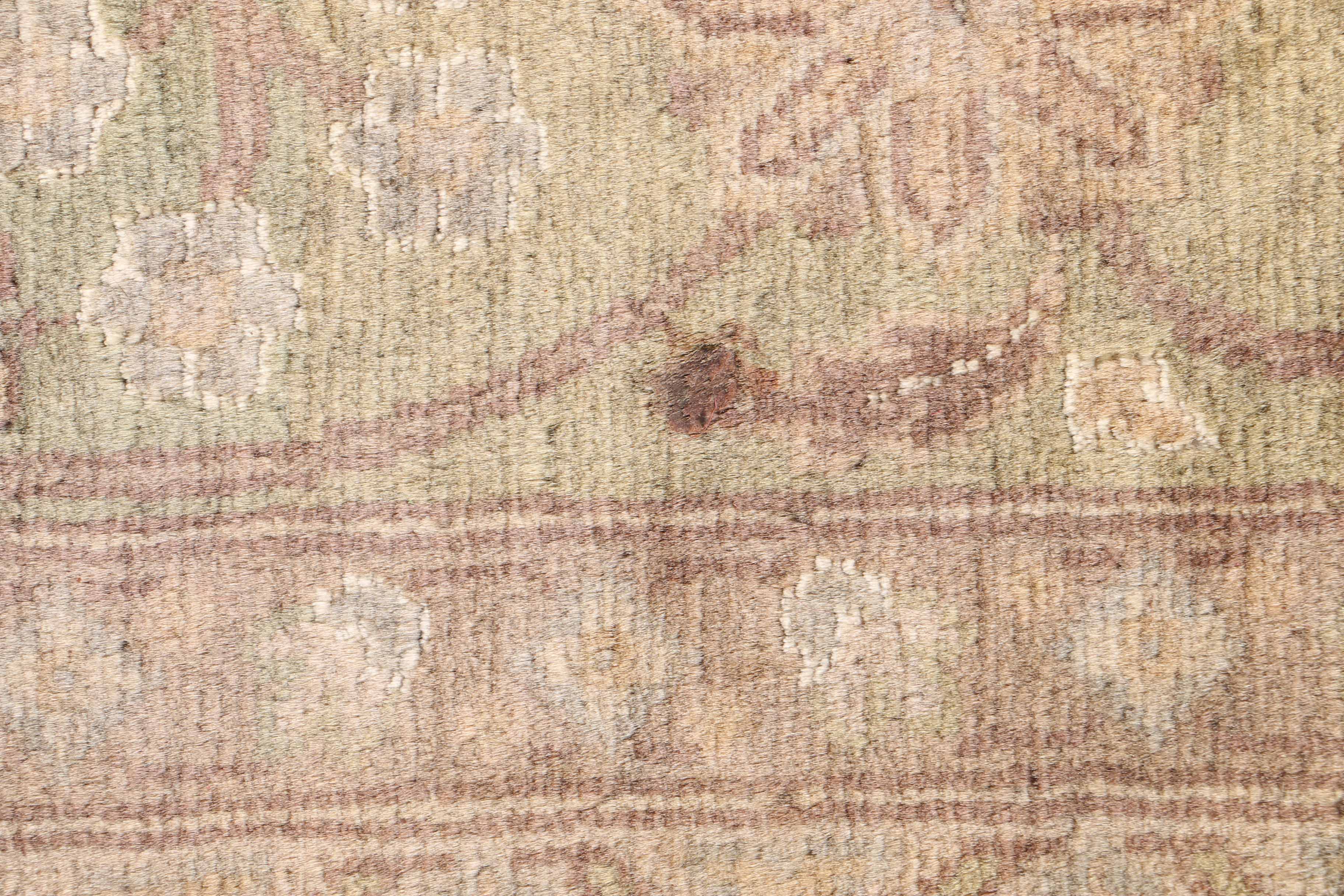 Vintage Handwoven Caucasian Wool Area Rug