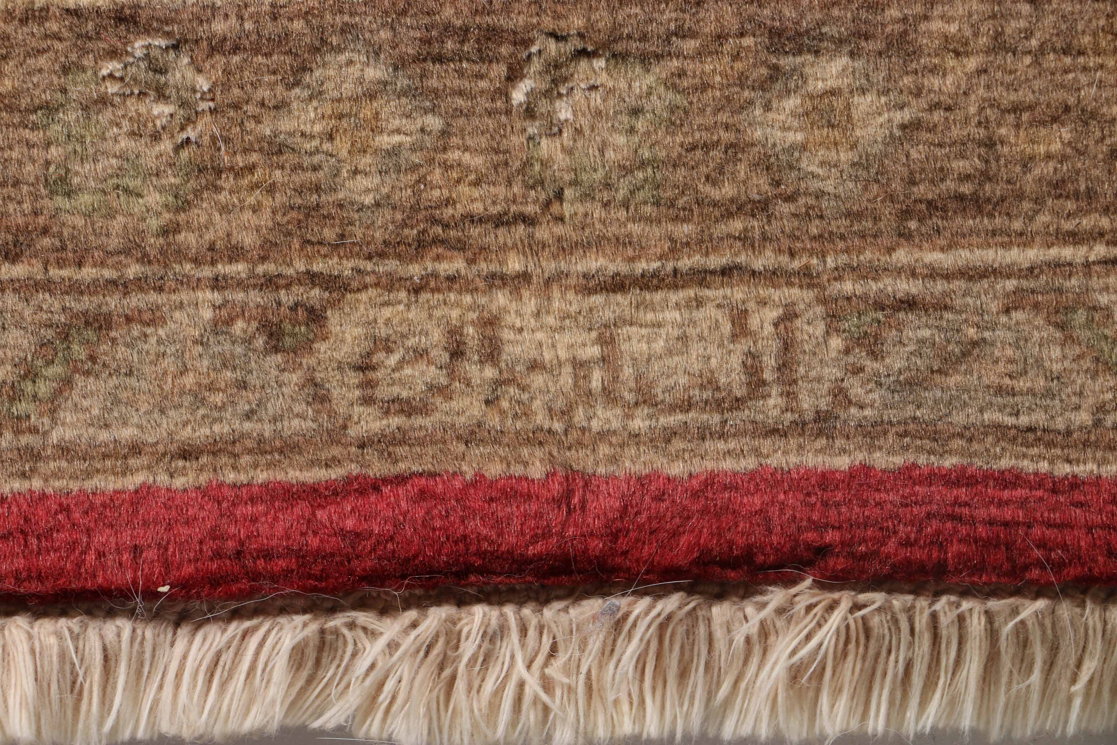 Vintage Handwoven Caucasian Wool Area Rug