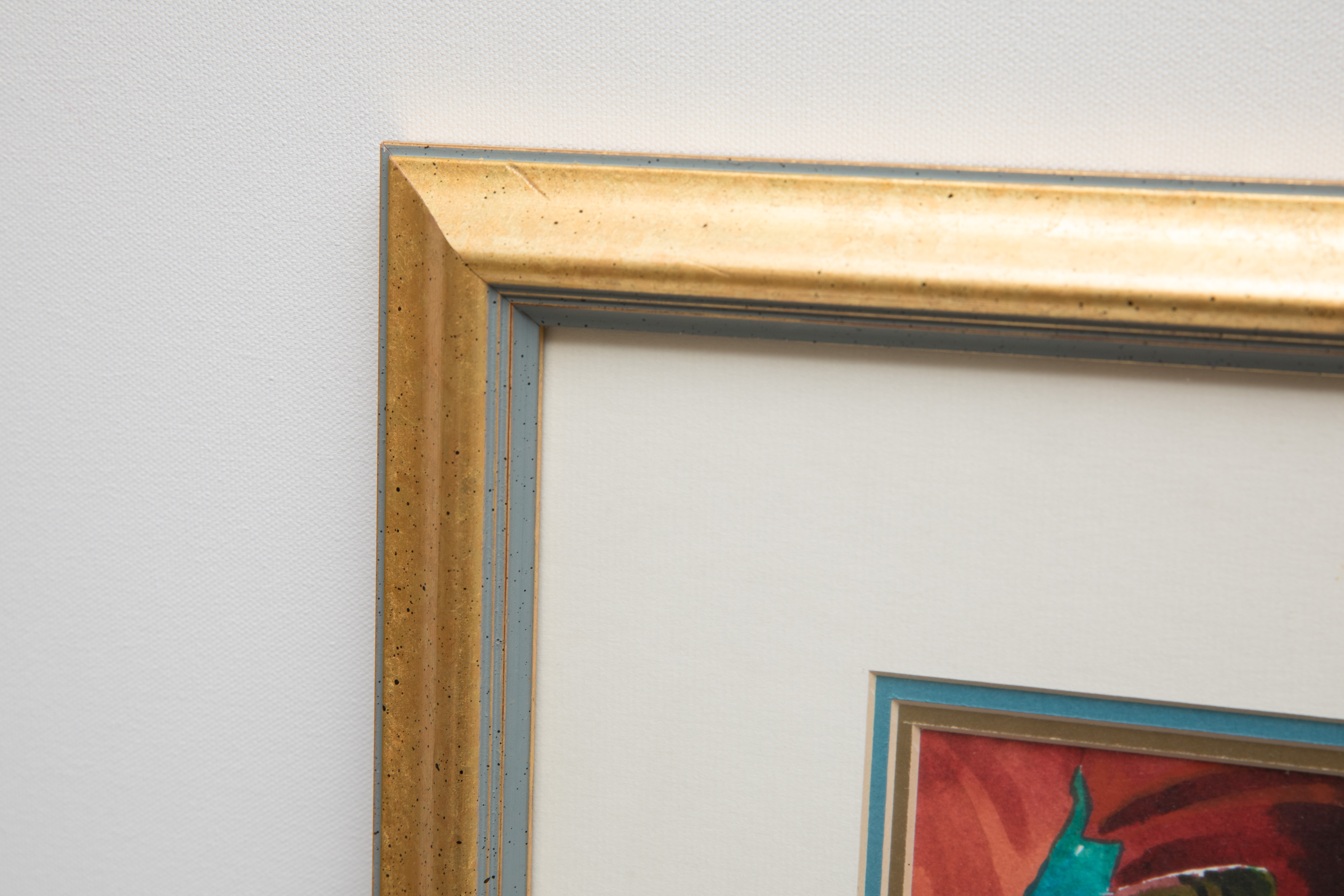 Judith Blain Watercolor on Canvas