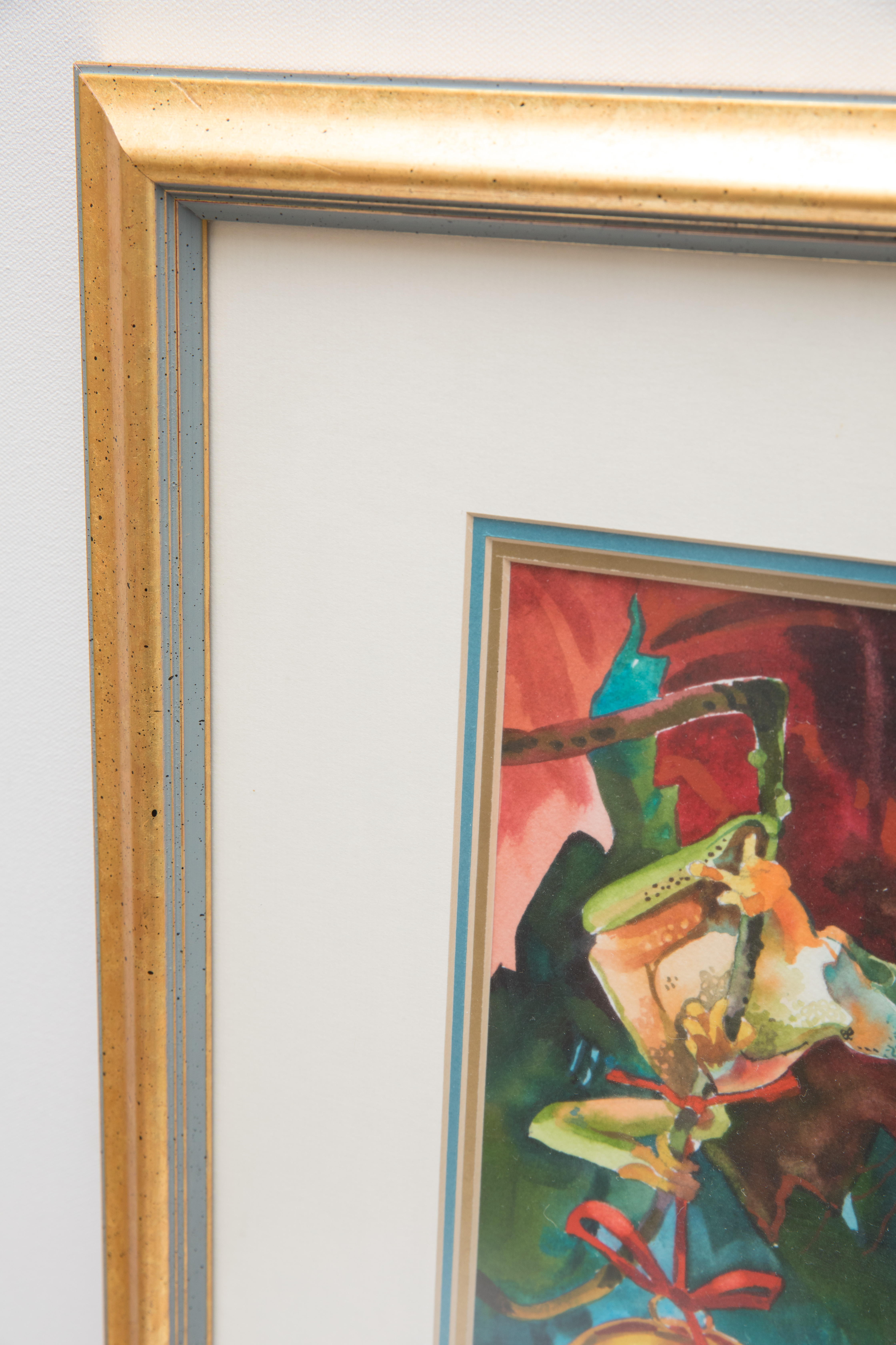 Judith Blain Watercolor on Canvas