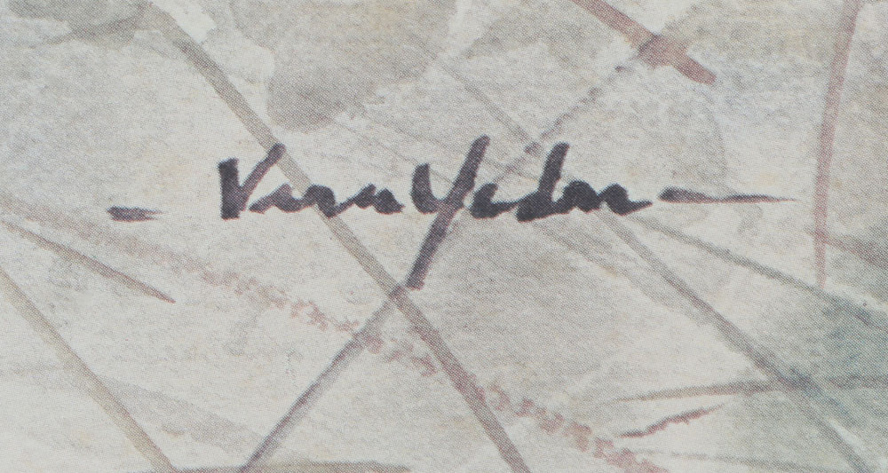 Vera Yoder Offset Lithograph of Wild Song Birds