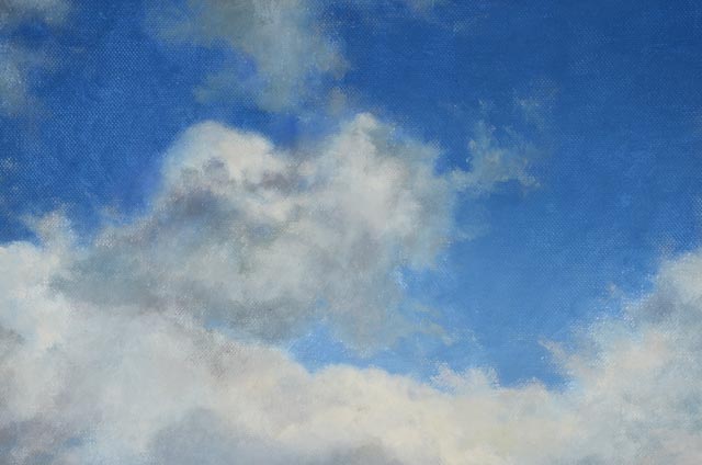 Chris Griffin-Woods Original Oil Painting on Canvas "Midwest Sky"