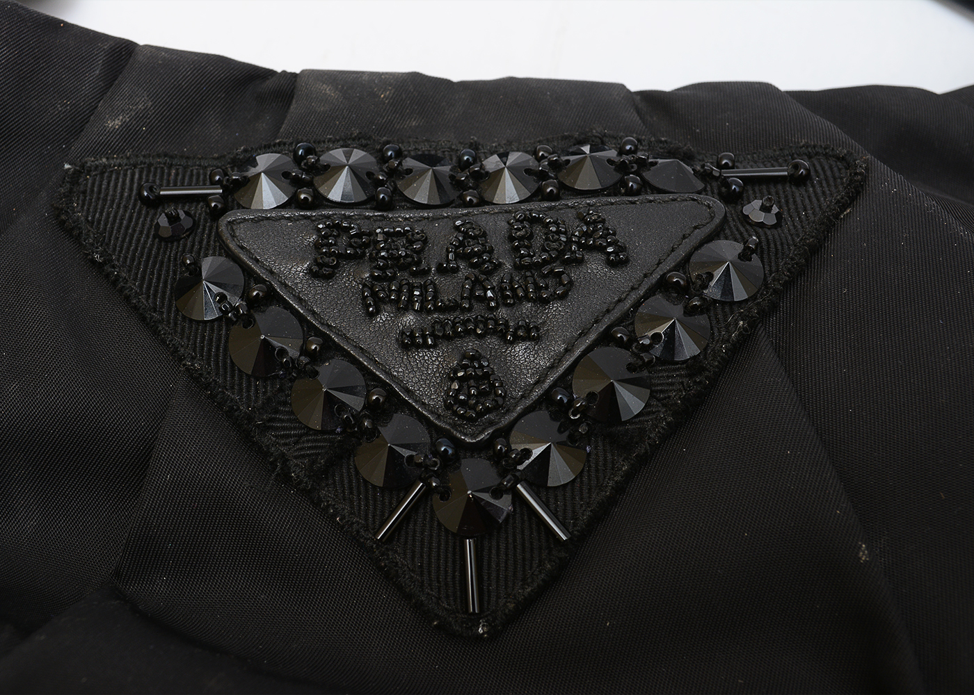 Prada Nero Evening Handbag