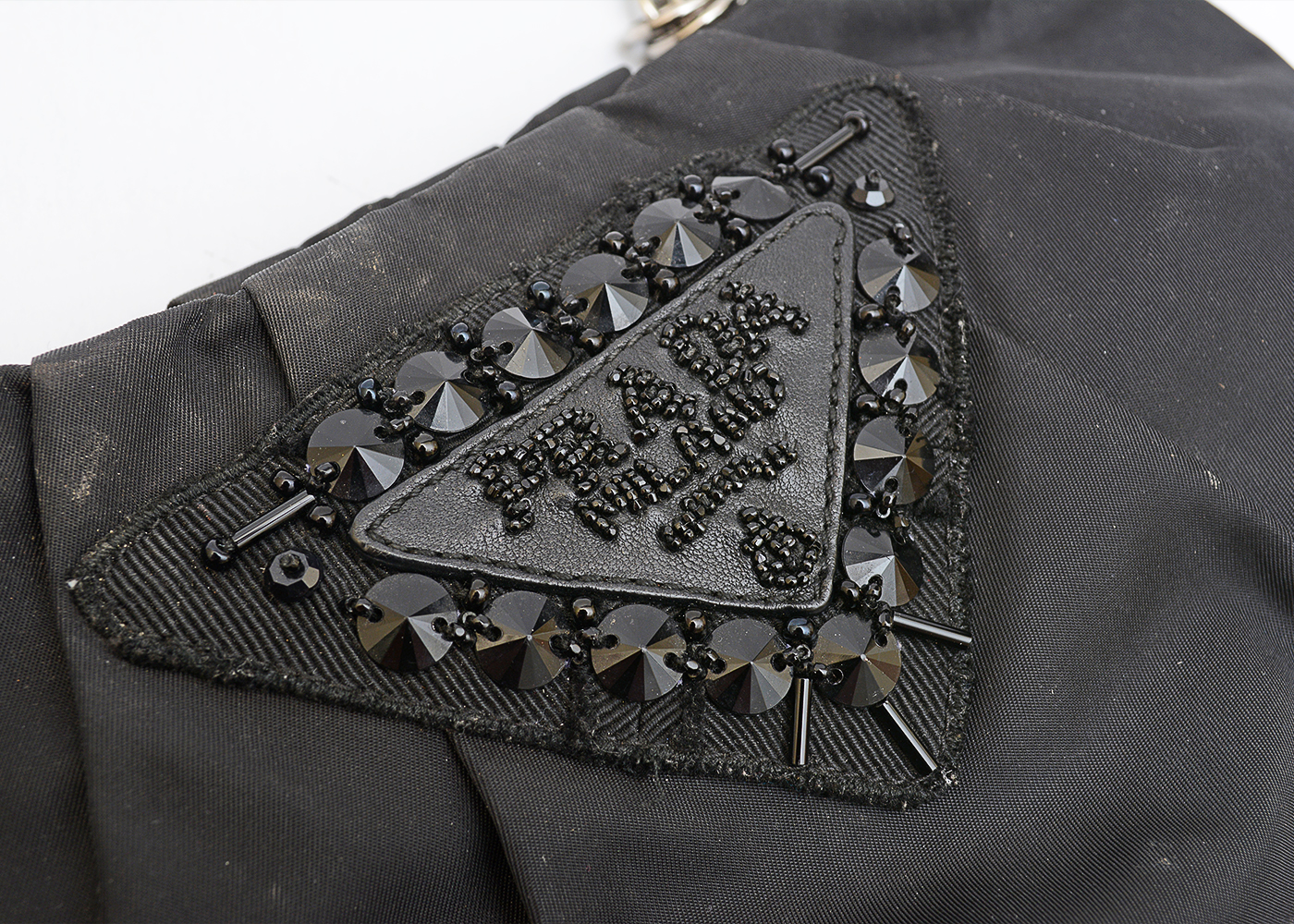 Prada Nero Evening Handbag