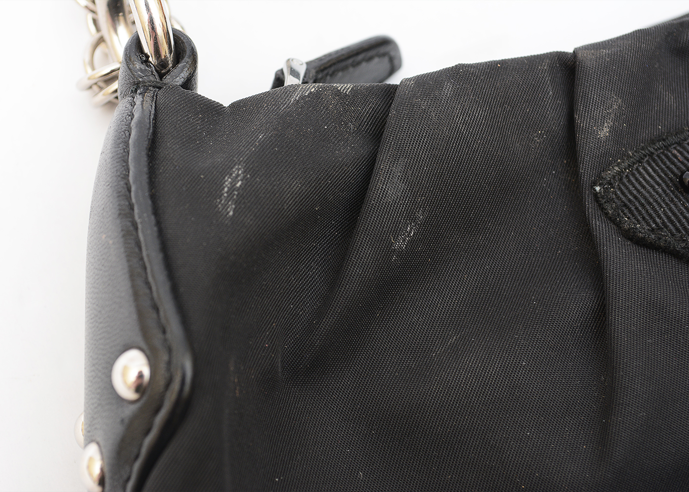 Prada Nero Evening Handbag