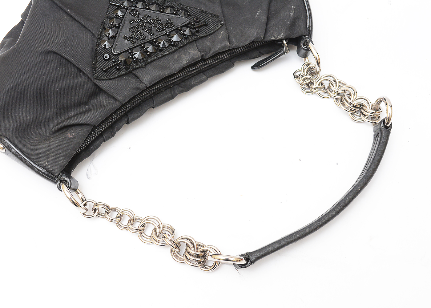 Prada Nero Evening Handbag