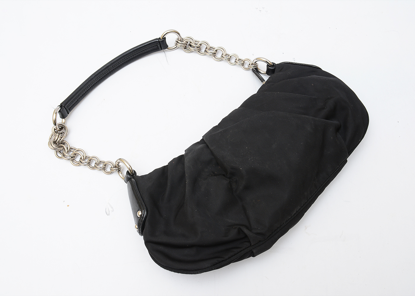 Prada Nero Evening Handbag