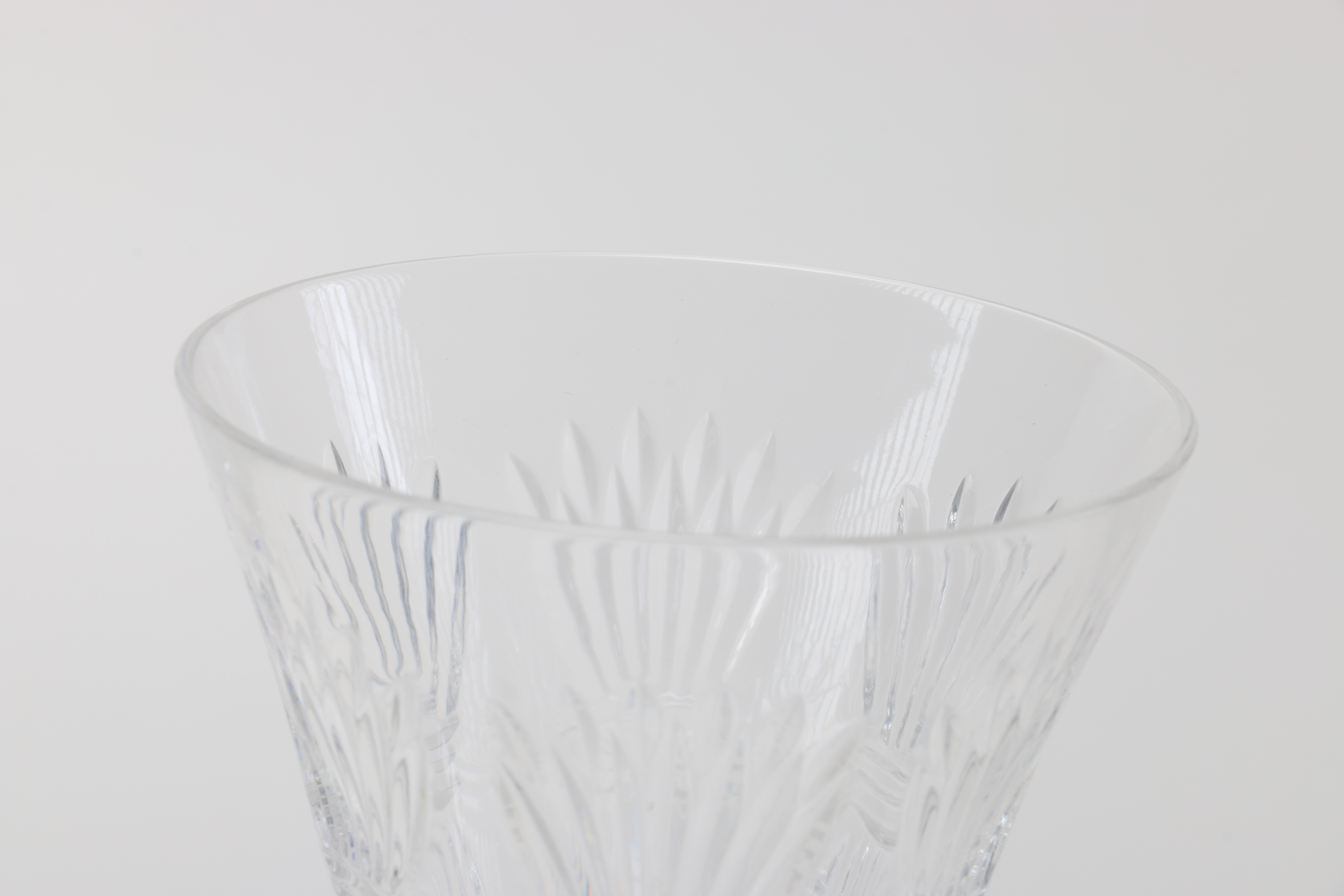 Group of Waterford Crystal "Millennium" Flute Glasses