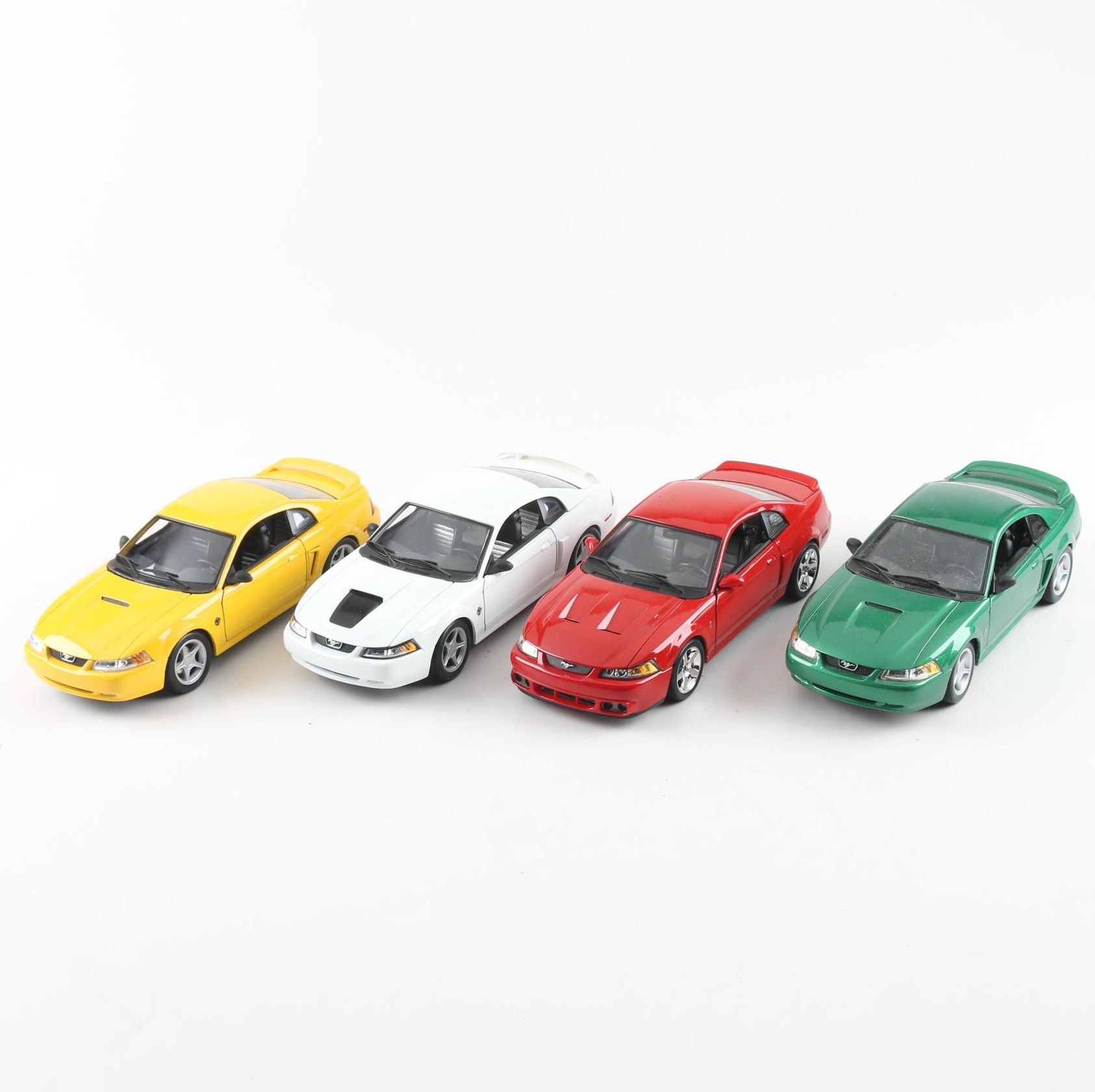 Collection of Ford Mustang Die-Cast Cars